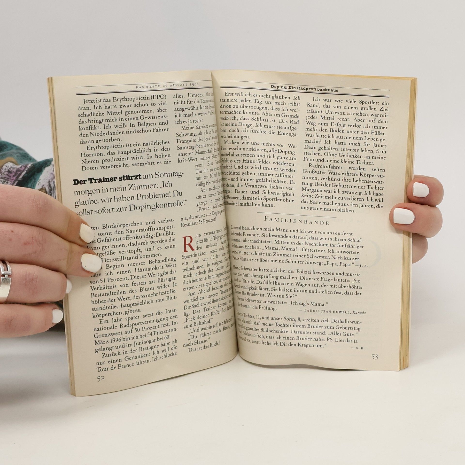 kolektiv Readers' Digest Das Beste 8/1999