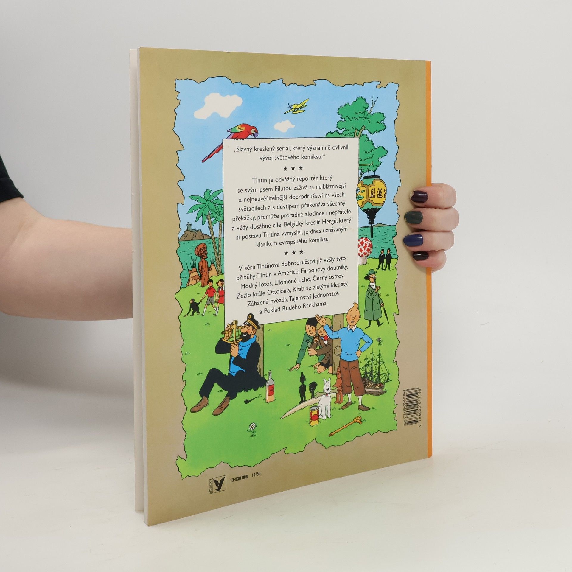Hergé Tintinova dobrodružství. 7 křišťálových koulí