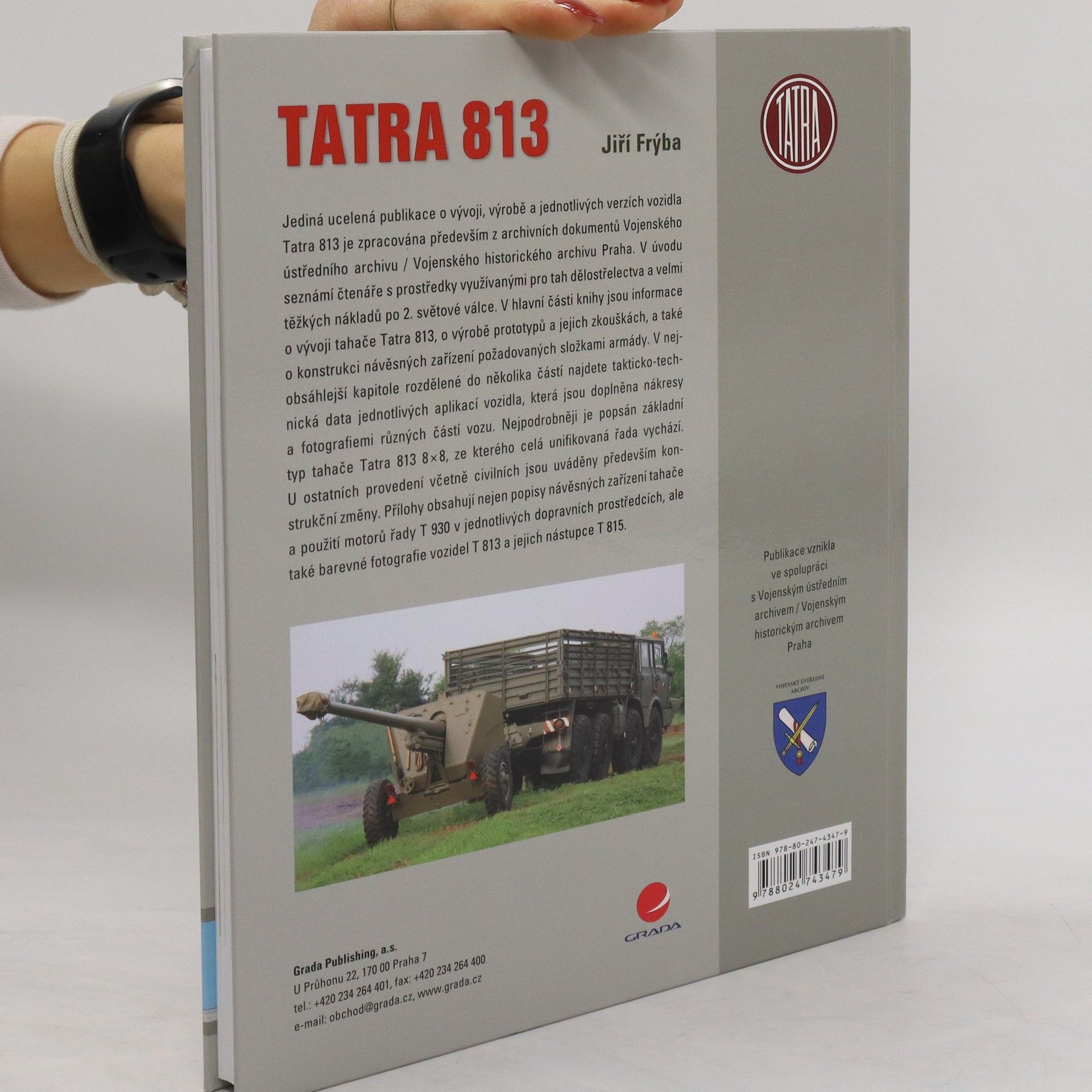Jiří Frýba Tatra 813: historie, takticko-technická data, modifikace