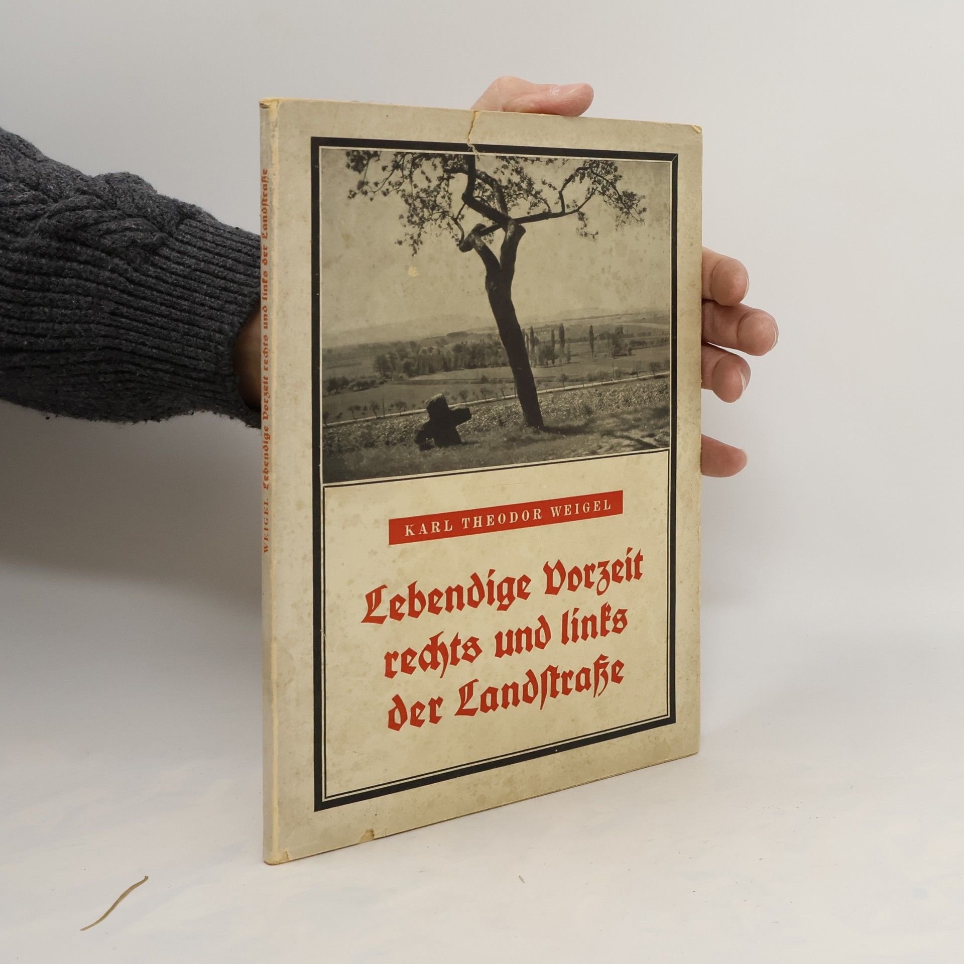 Karl Theodor Weigel Lebendige Borzeit rechts und links der Landstraße