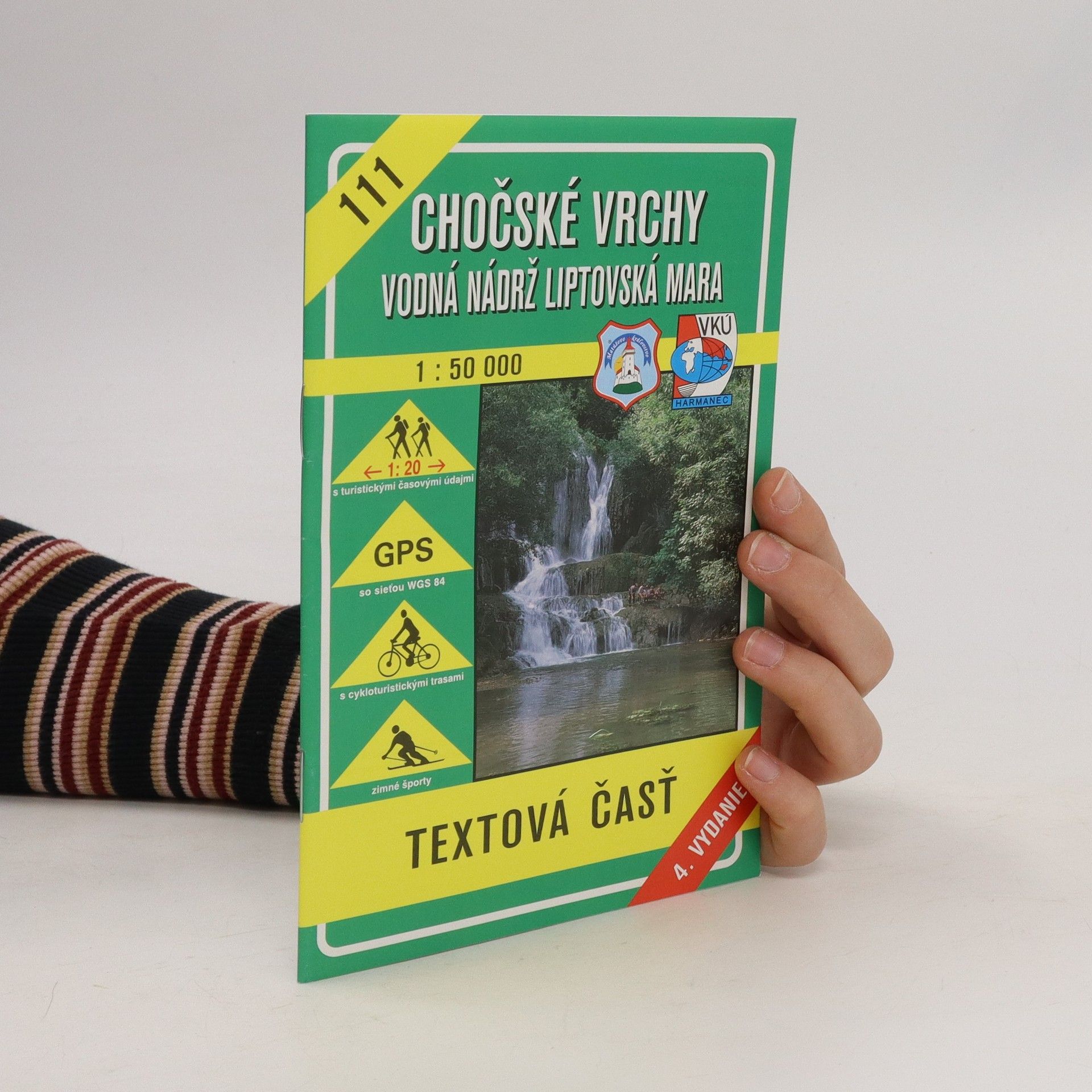 Collectif d'auteurs Chočské vrchy. Vodná nádrž Liptovská Mara 1:50 000 (Textová část)