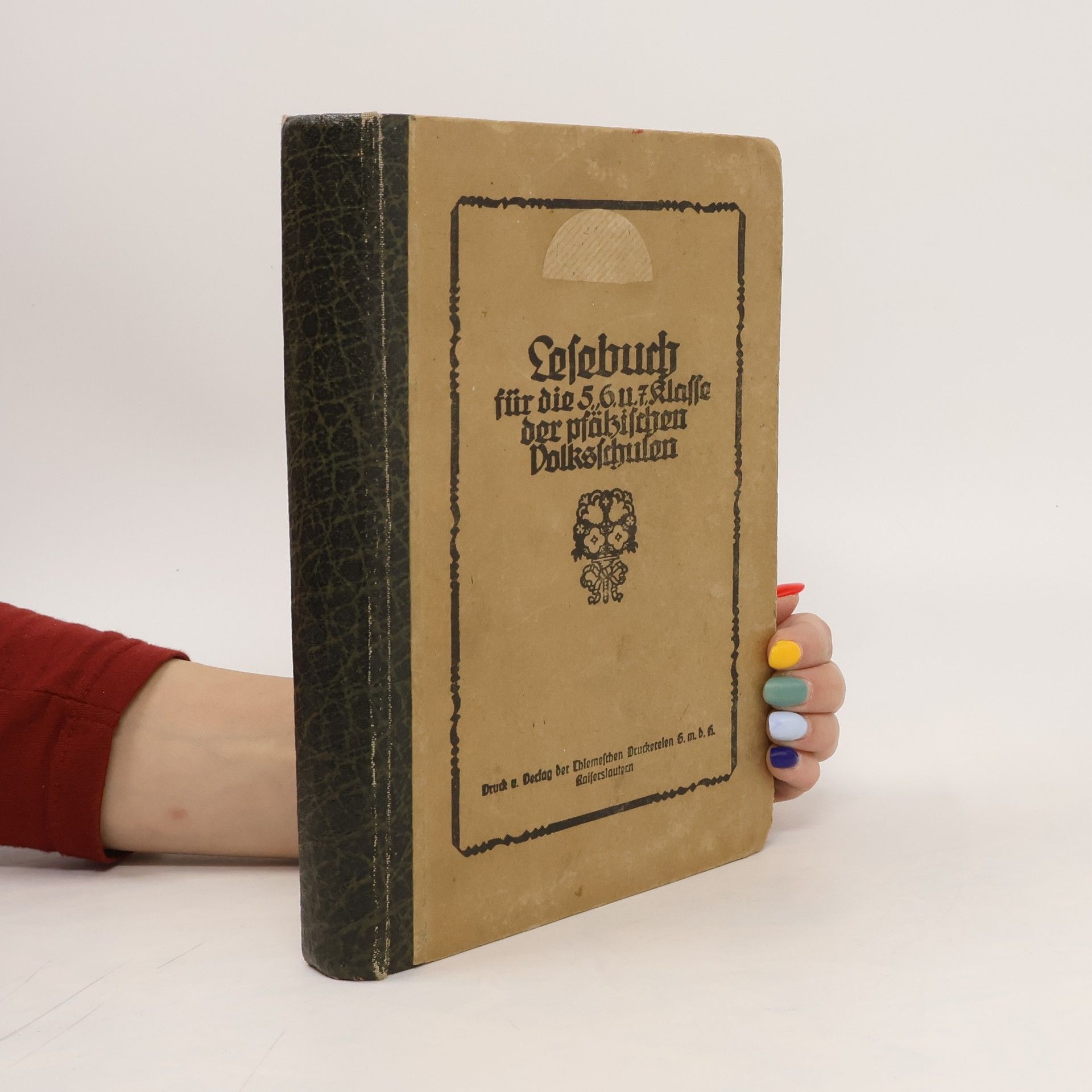 Autorenkollektiv Lesebuch für die 5., 6. und 7. Klasse der pfälzischen Volksschulen