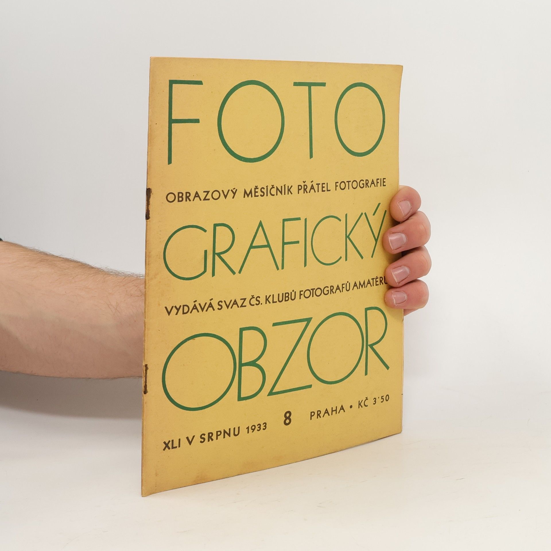 AA.VV. Fotografický obzor 8/1933