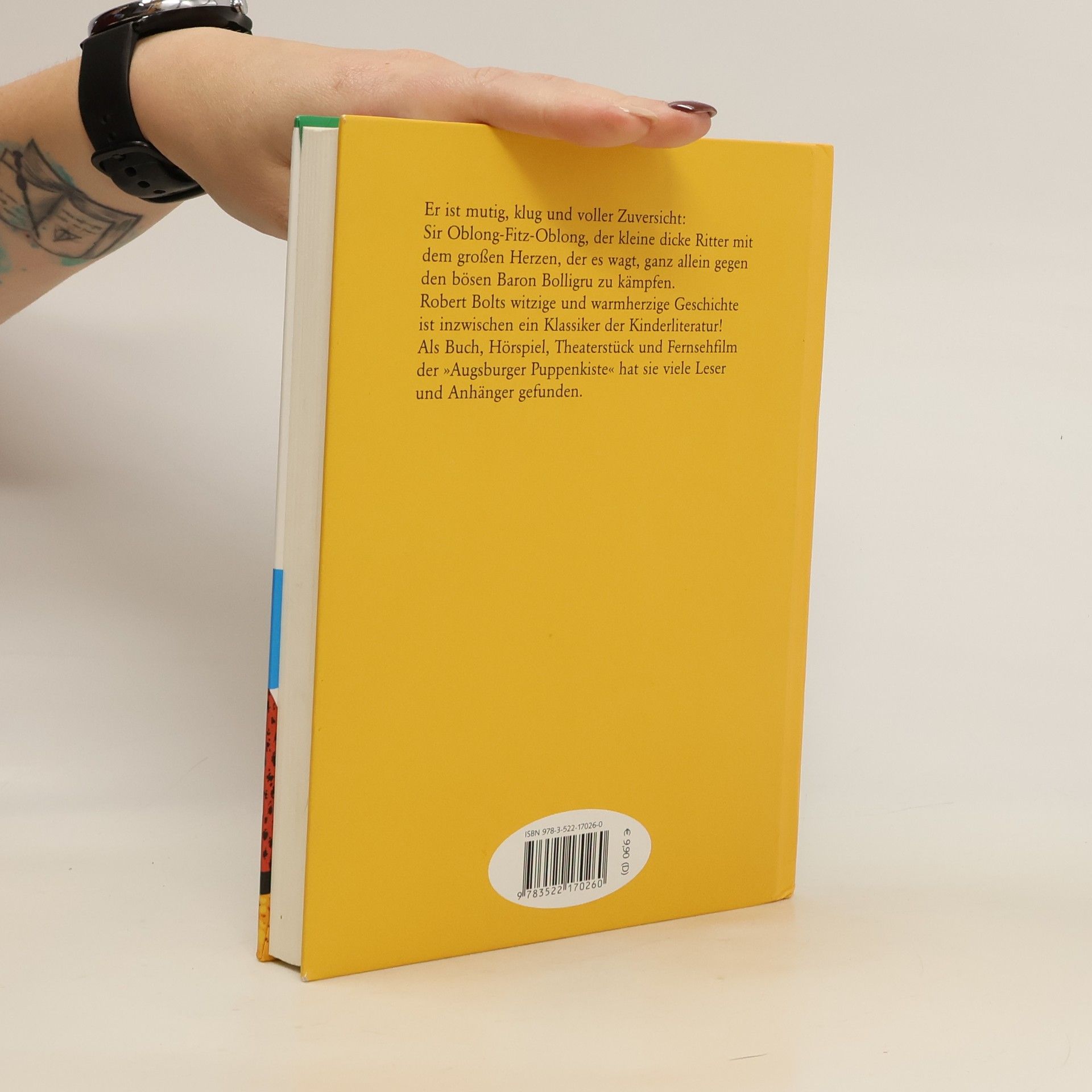Robert Bolt Der kleine dicke Ritter Oblong-Fitz-Oblong