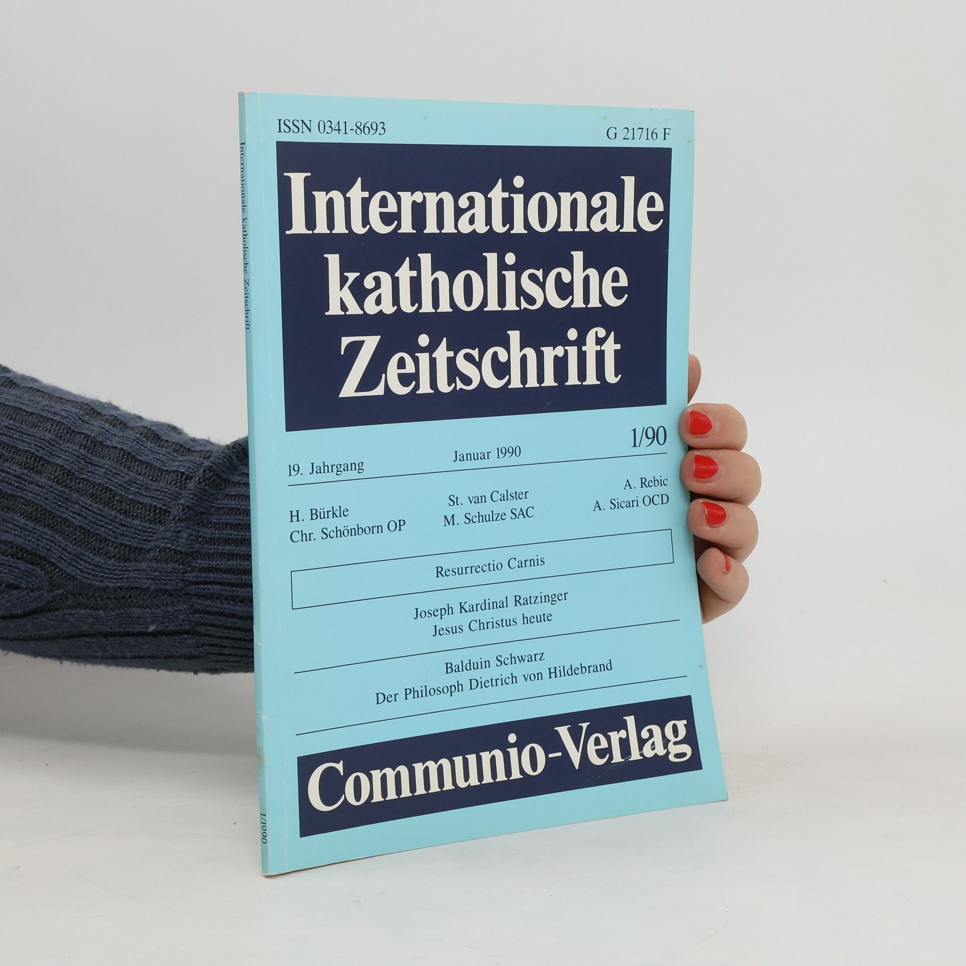 Autorenkollektiv Internationale katholische Zeitschrift 1/90