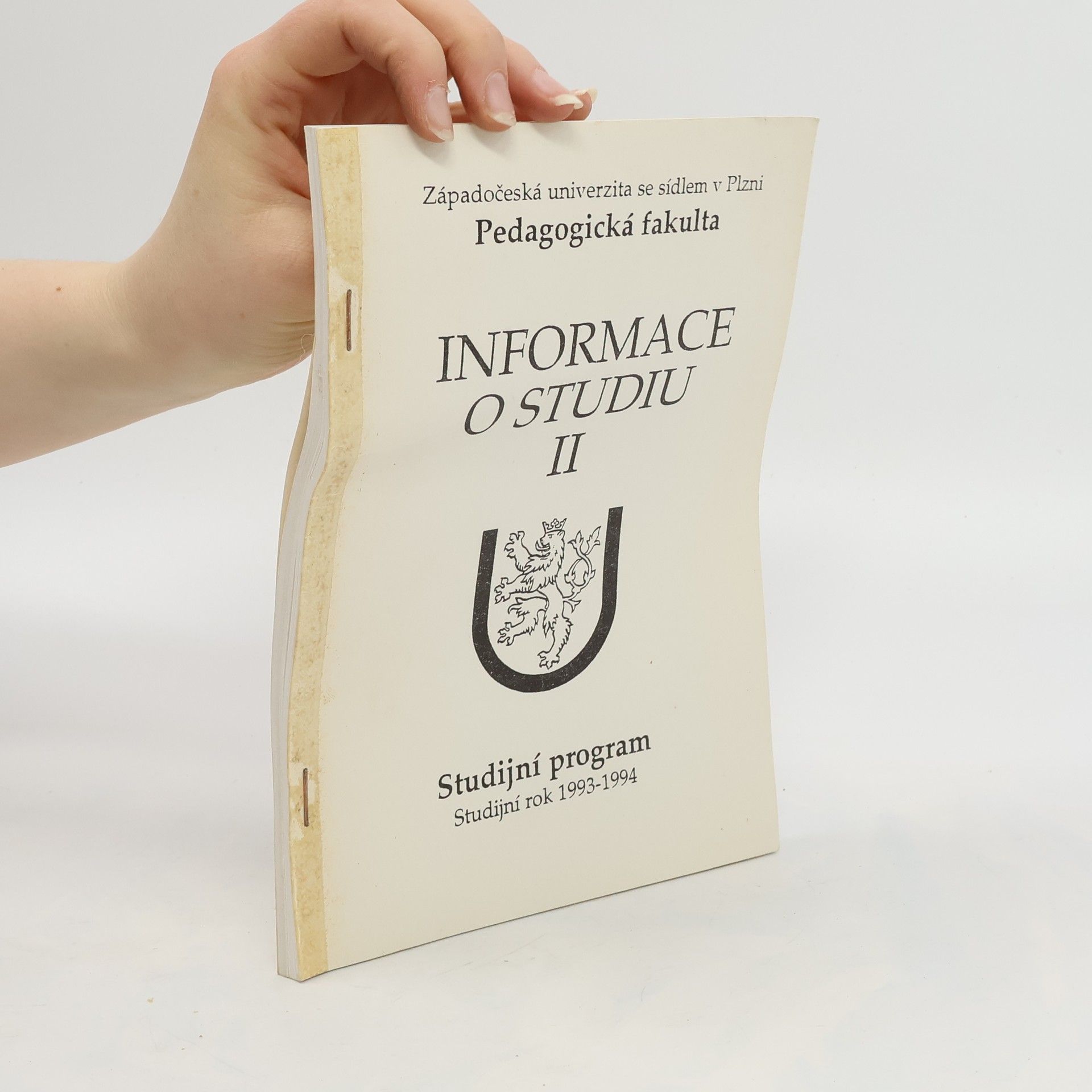 Informace o studiu II