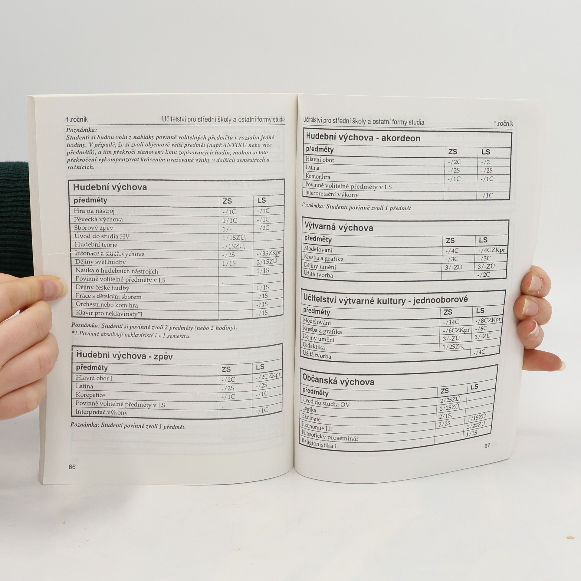 A.Hamáčková Informace o studiu II