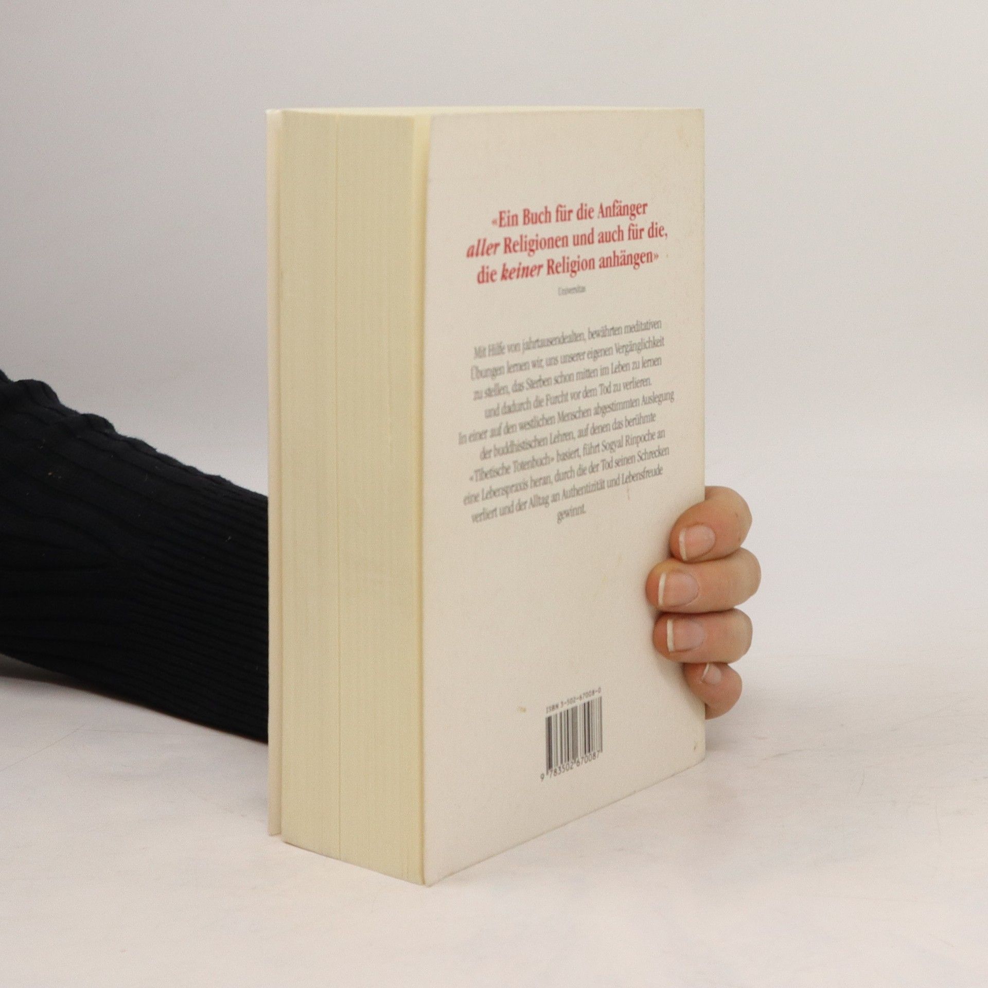 Sogyal Rinpoche Das tibetische Buch vom Leben und vom Sterben