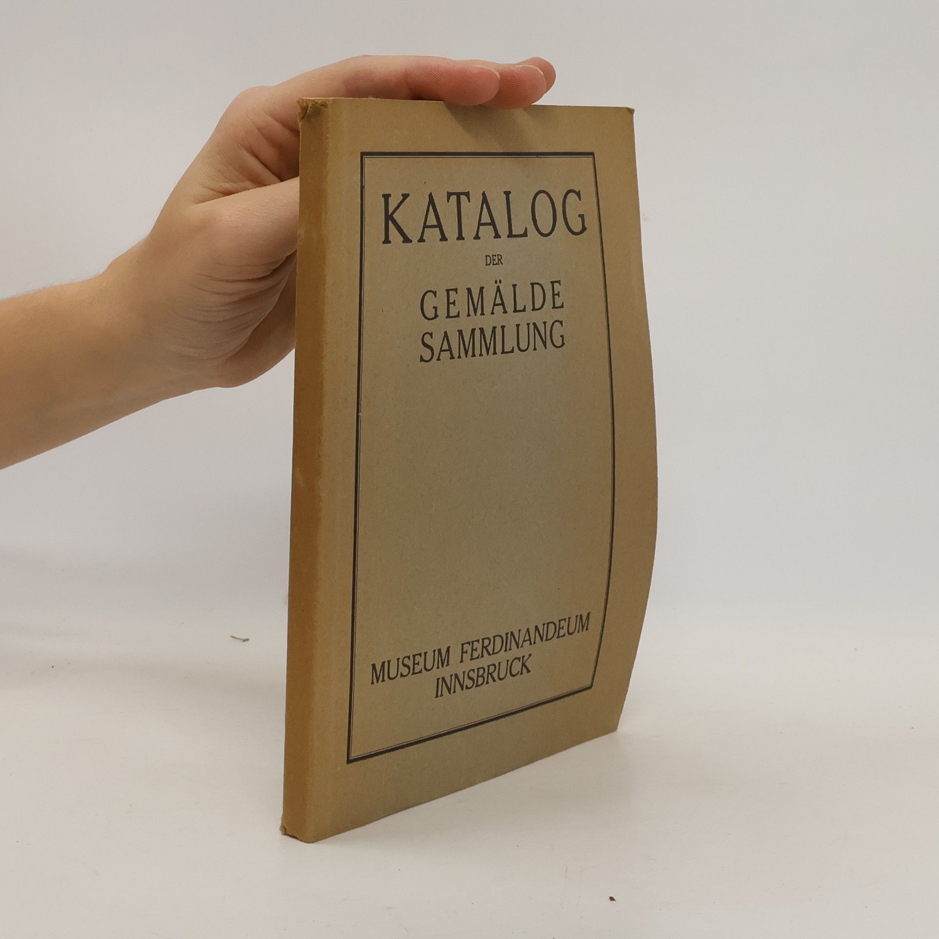 Joseph Ringler Katalog der Gemälde Sammlung