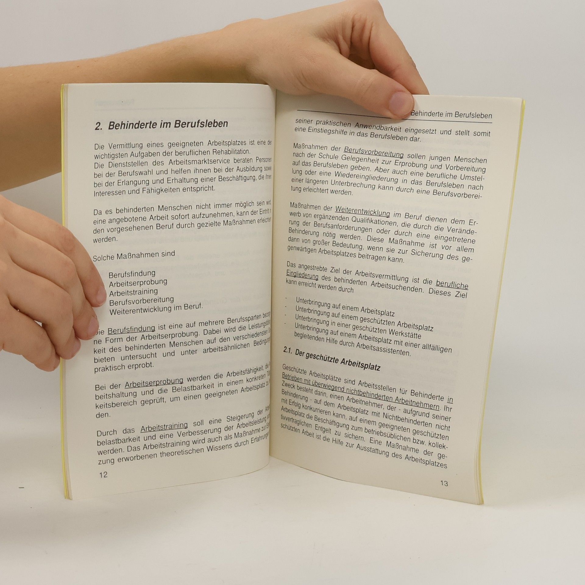 kolektiv Fingerzeige für behinderte Menschen 2