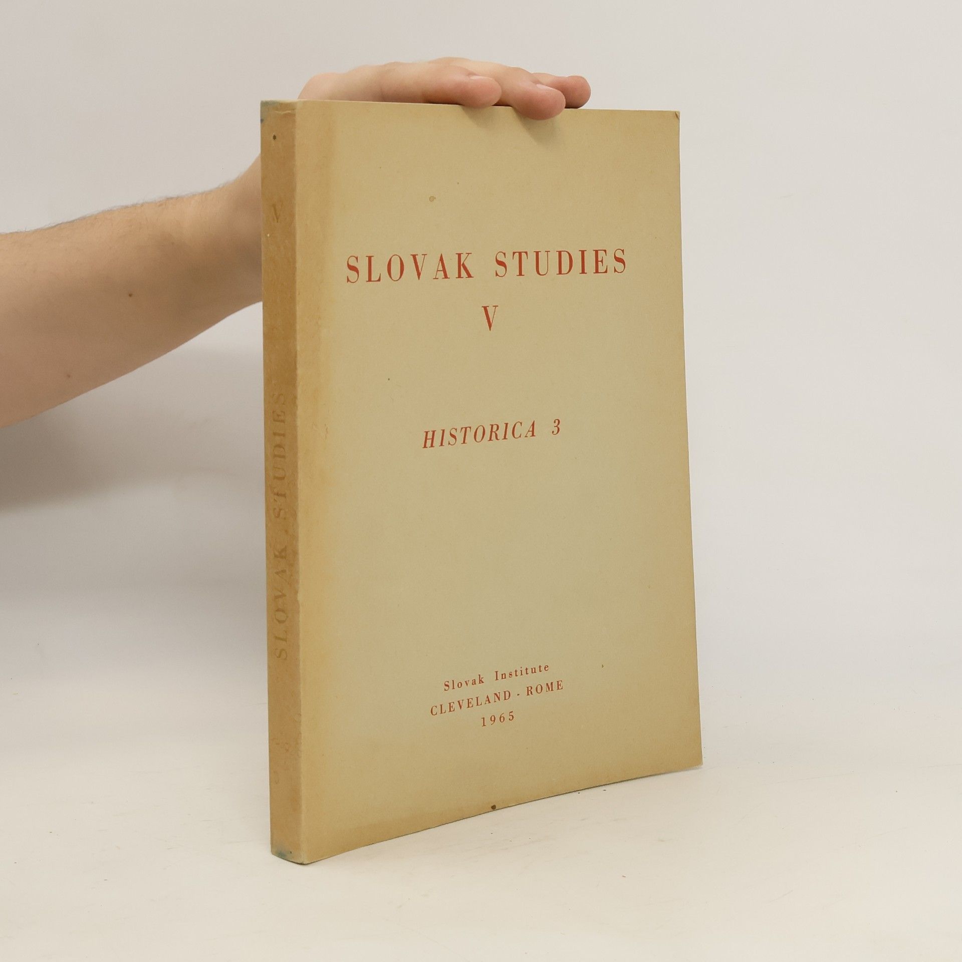 kolektiv Slovak studies V