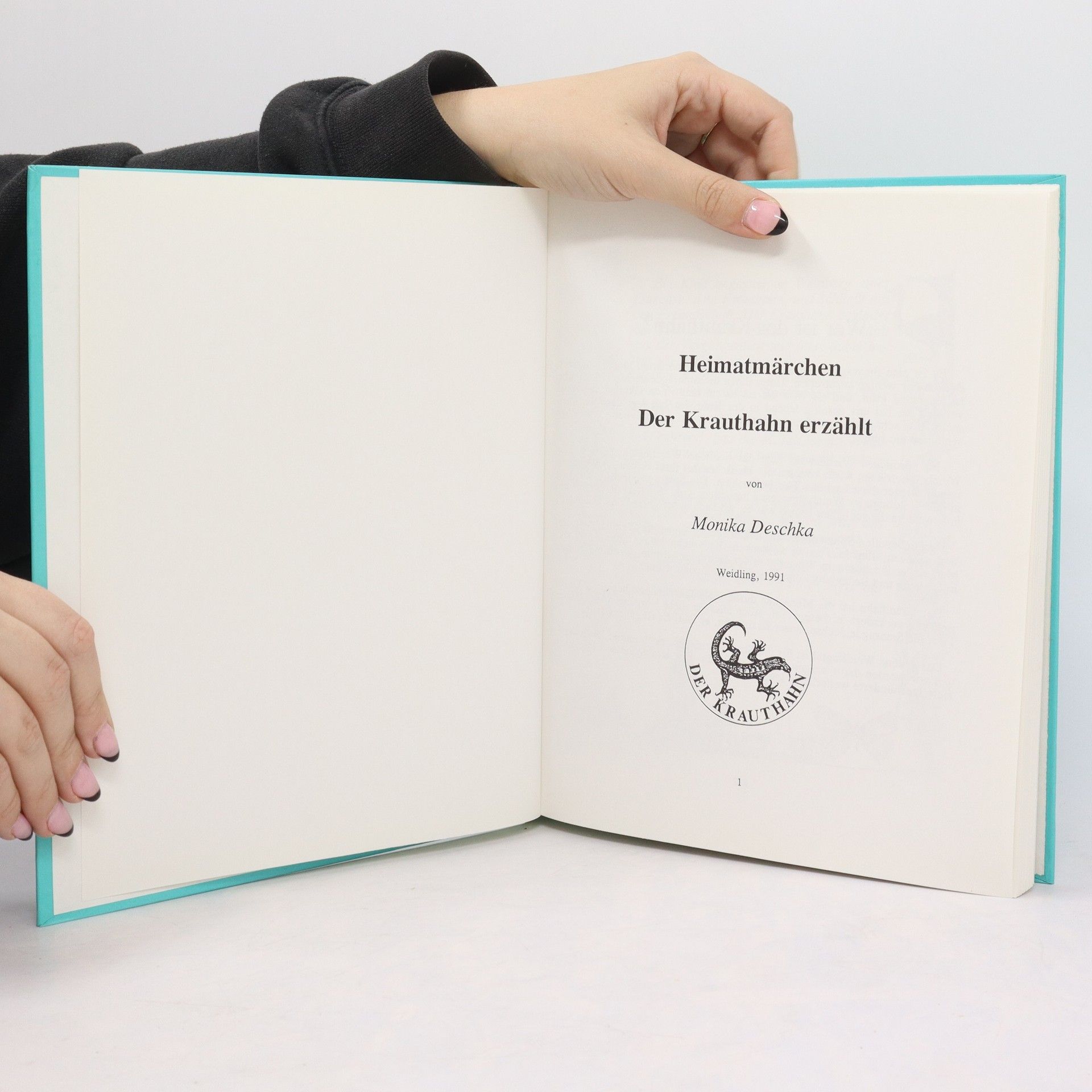 Monika Deschka Der Krauthahn erzählt: Heimatmärchen