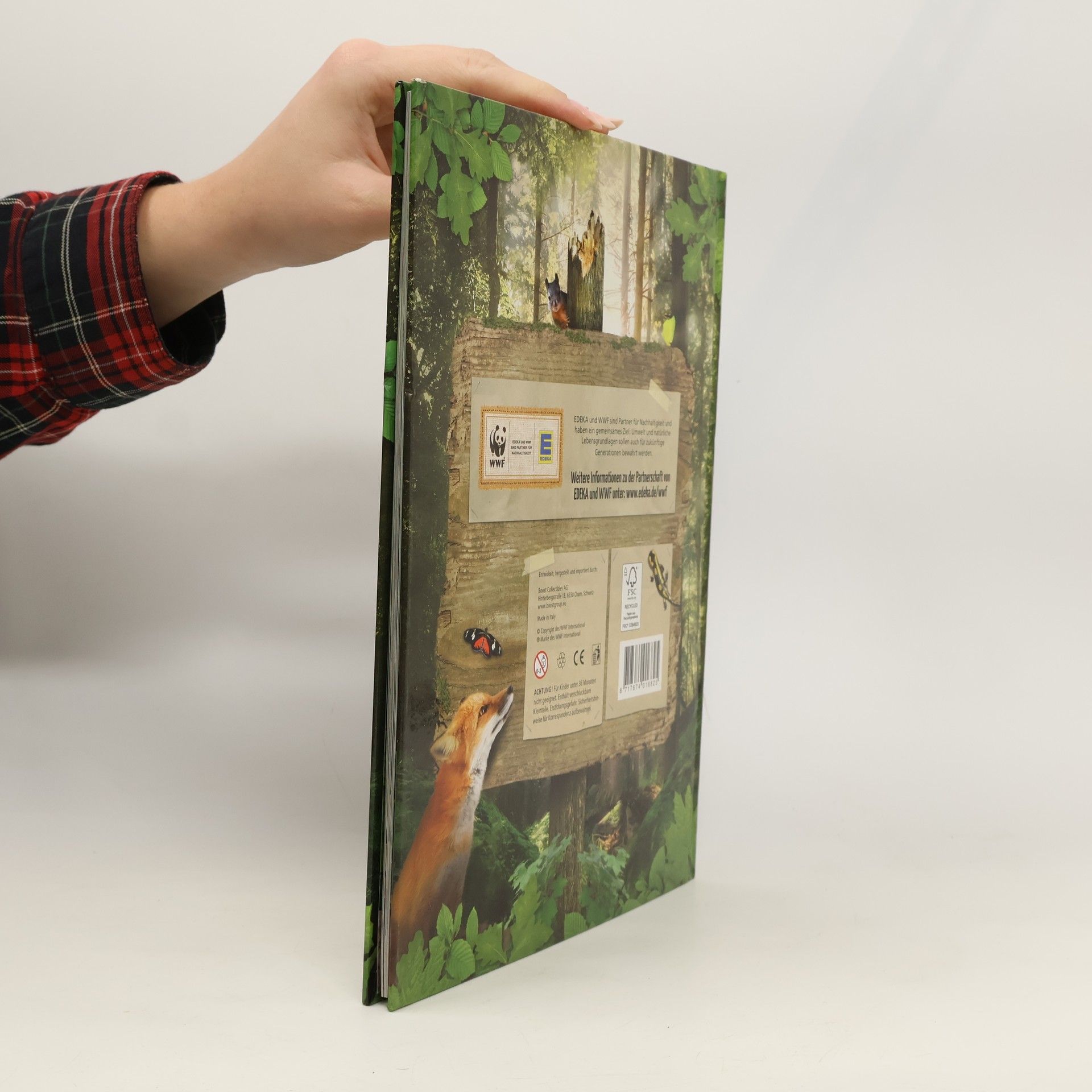 Autorenkollektiv Unser Wald. Mit 180 Stickern die Natur entdecken