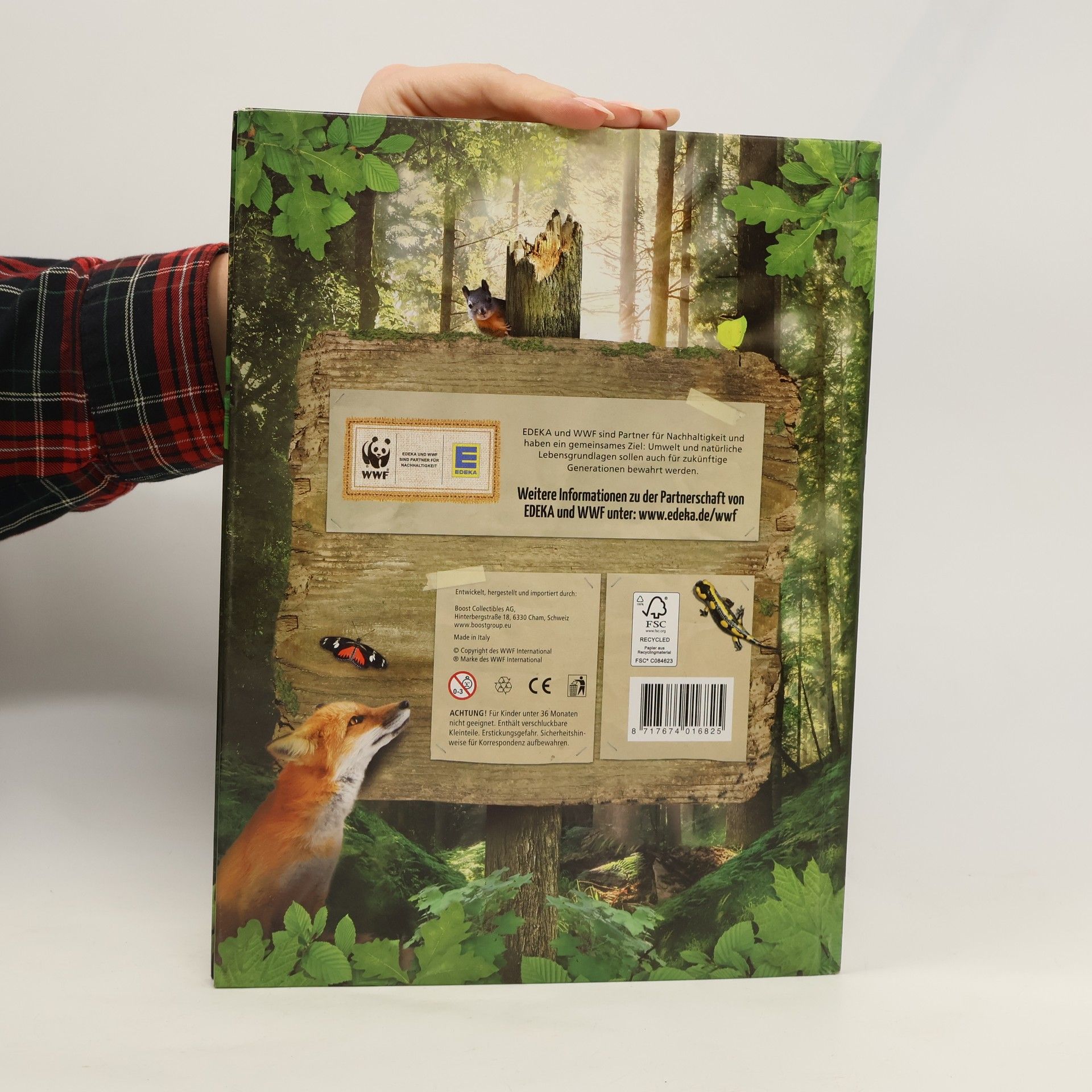 Autorenkollektiv Unser Wald. Mit 180 Stickern die Natur entdecken