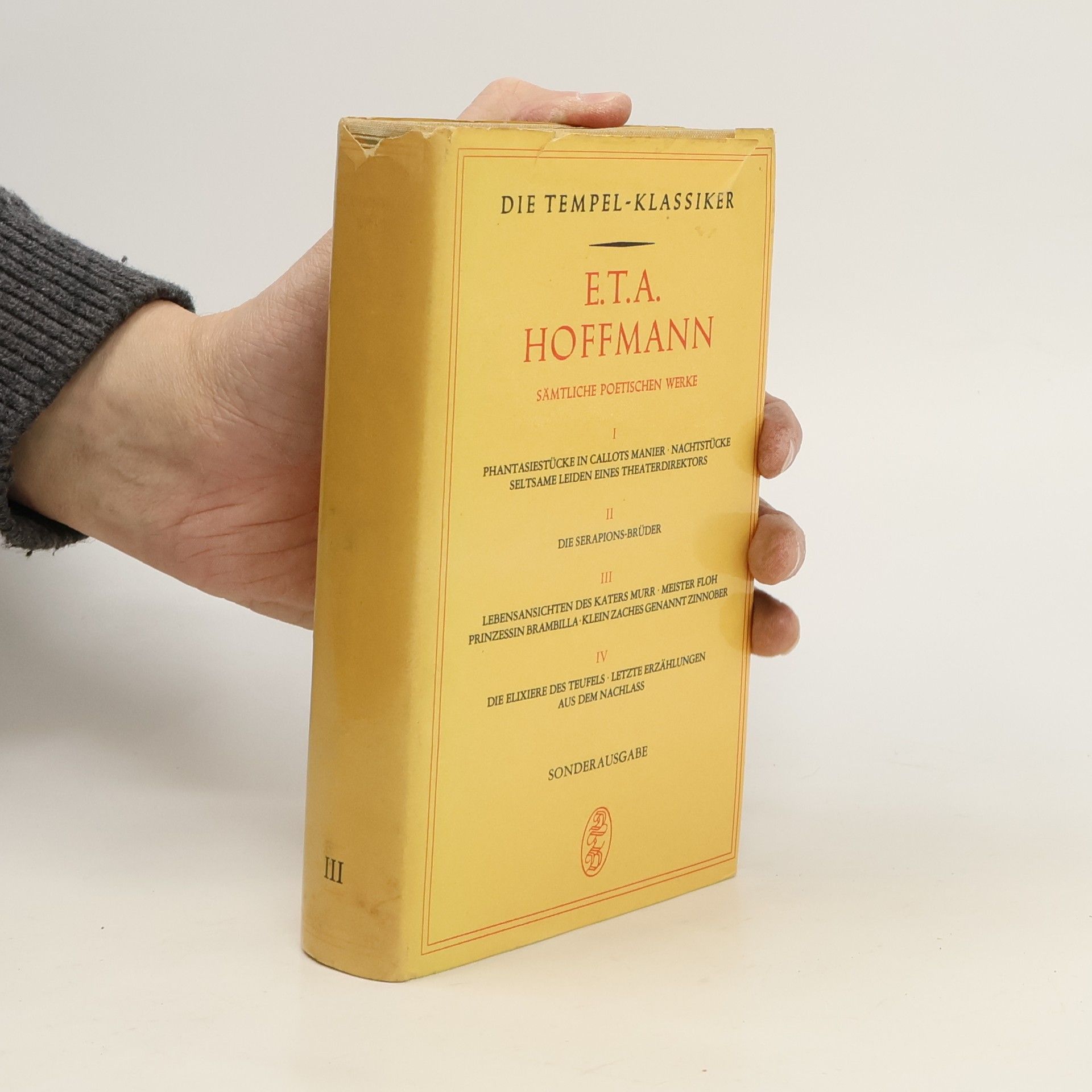 Autorenkollektiv Die Tempel-Klassiker. Sämtliche poetischen Werke III