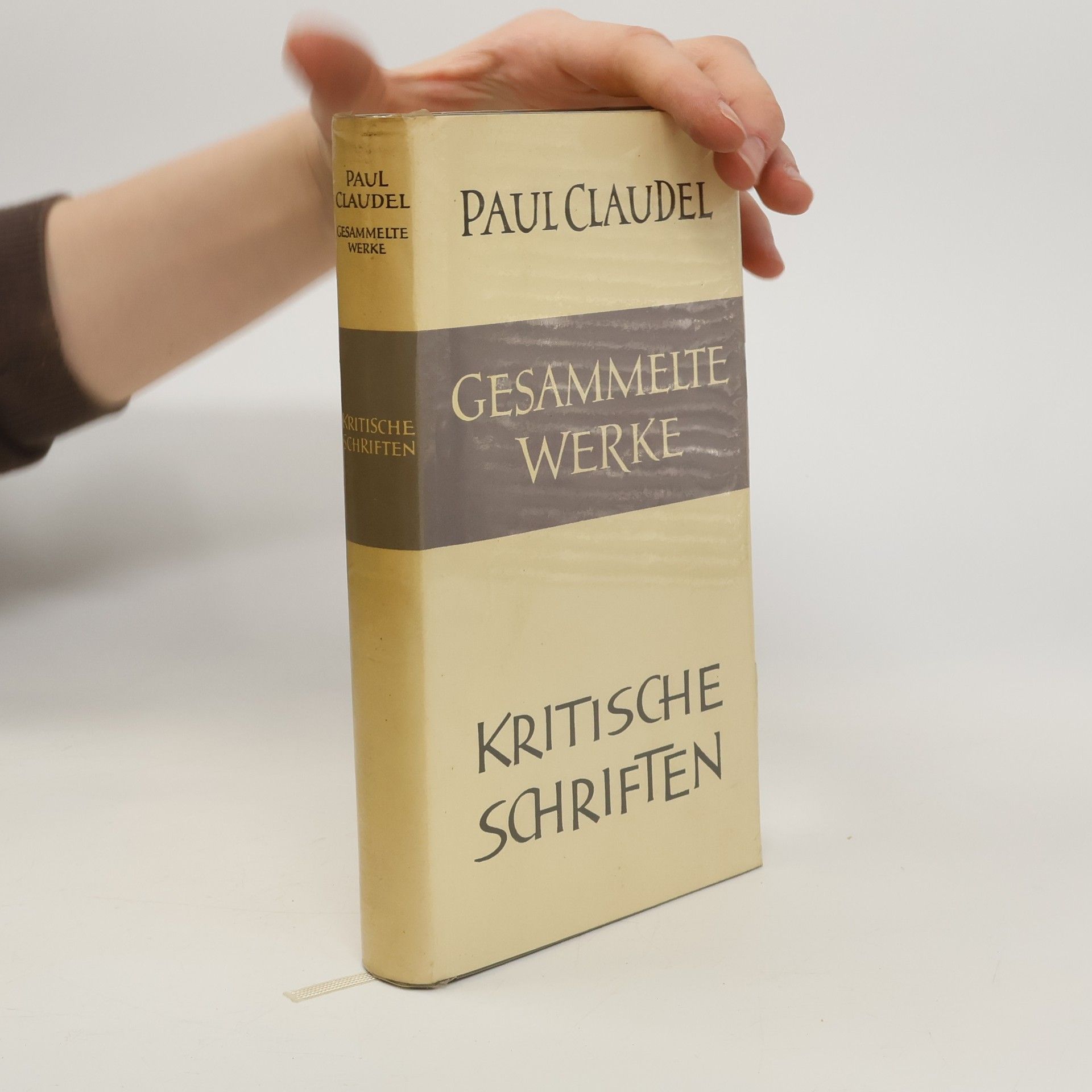 Paul Claudel Gesammelte Werke. Band 5. Kritische Schriften