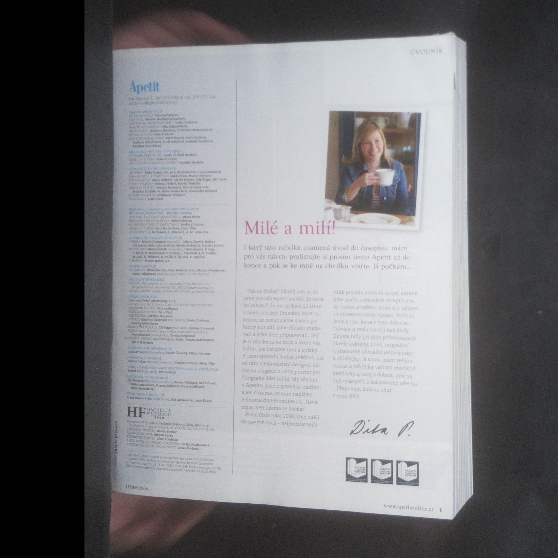 Autorenkollektiv Apetit speciál. Čísla 1-6/2008 (v 1 svazku, vevázané obálky)