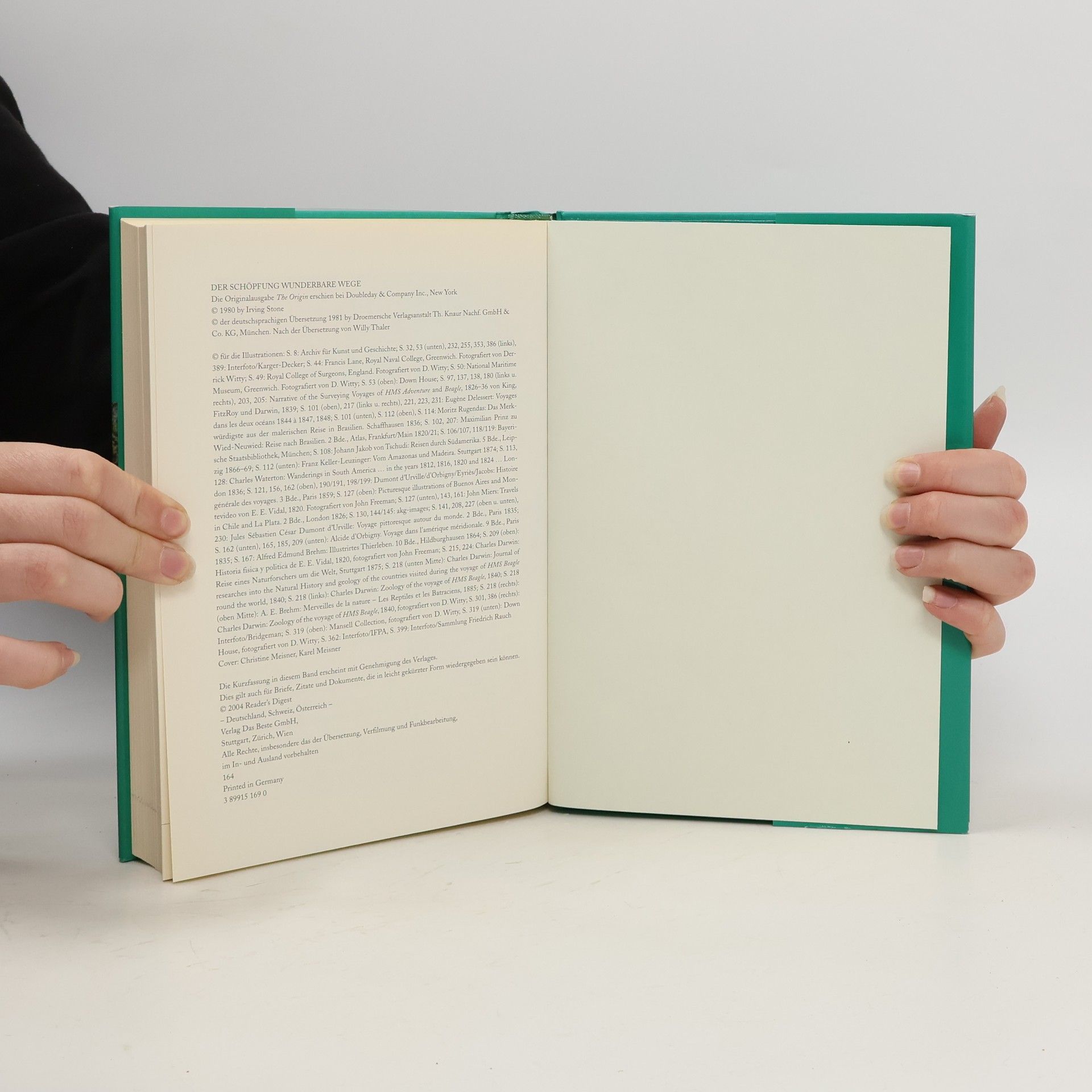 Irving Stone Der Schöpfung wunderbare Wege