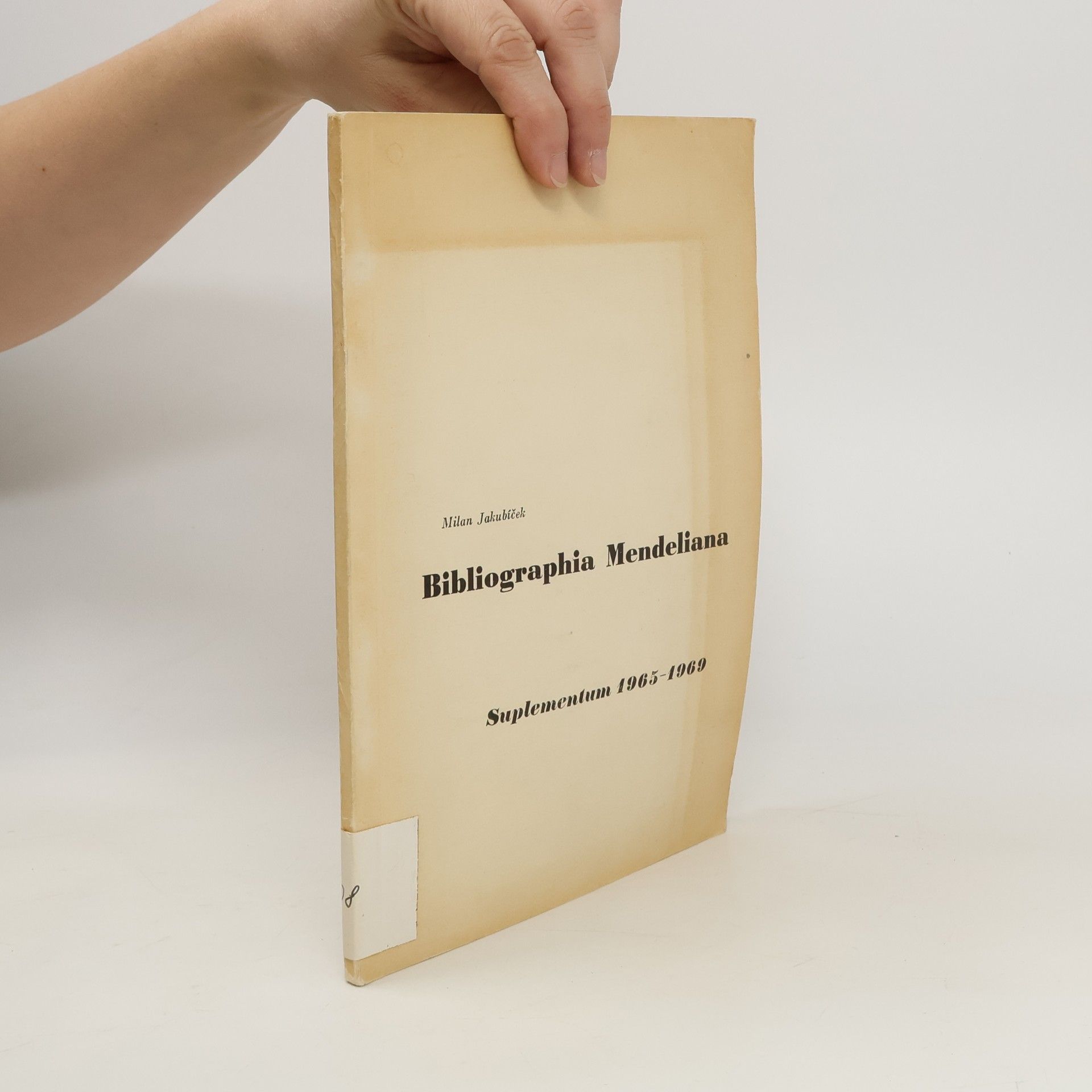 Kolektív autorov Bibliographia Mendeliana 1965-1969