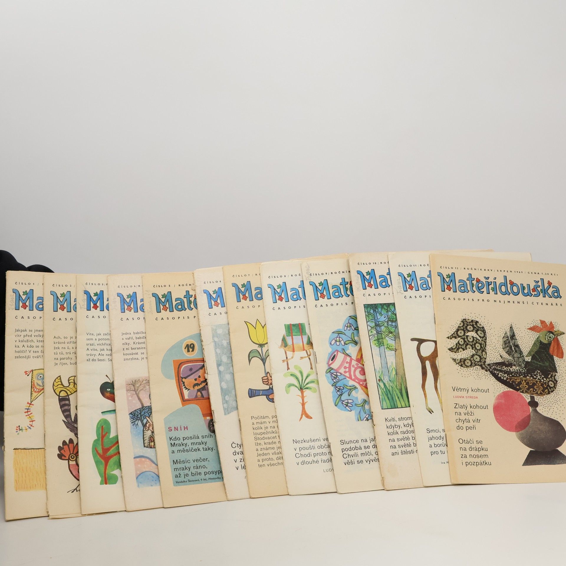 Kolektiv autorů Mateřídouška 1-12/1969