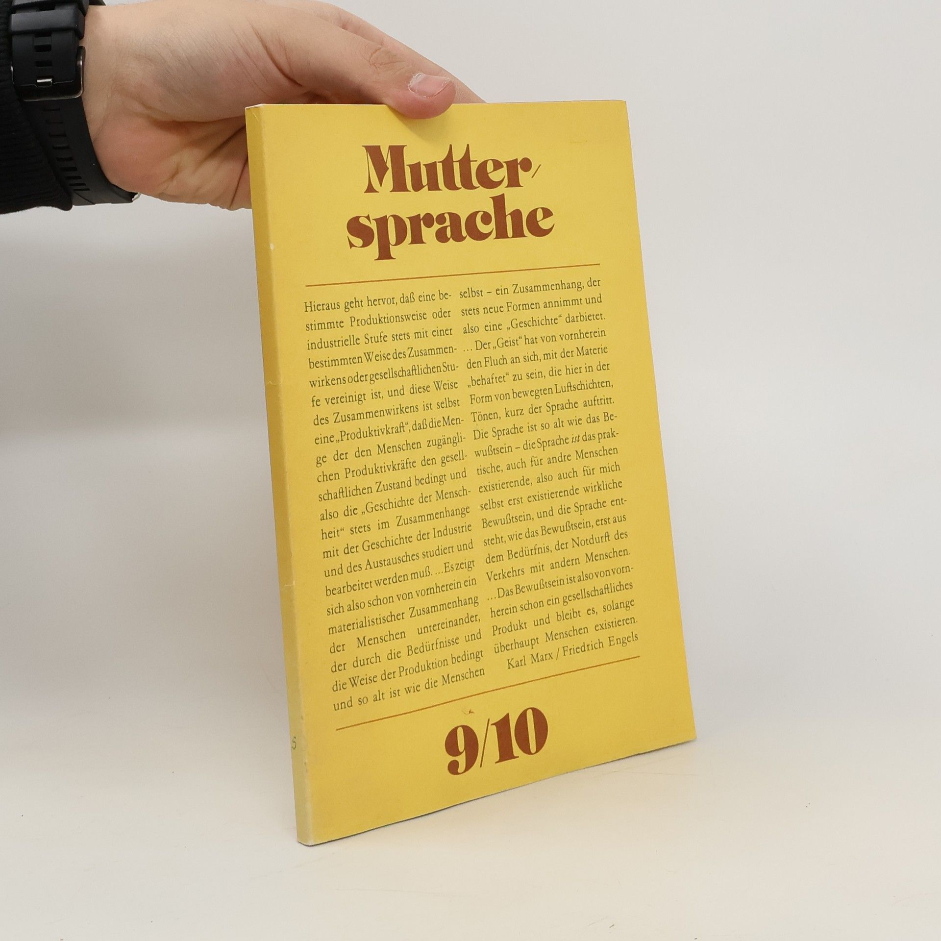 Günter Sorgenfrei Muttersprache