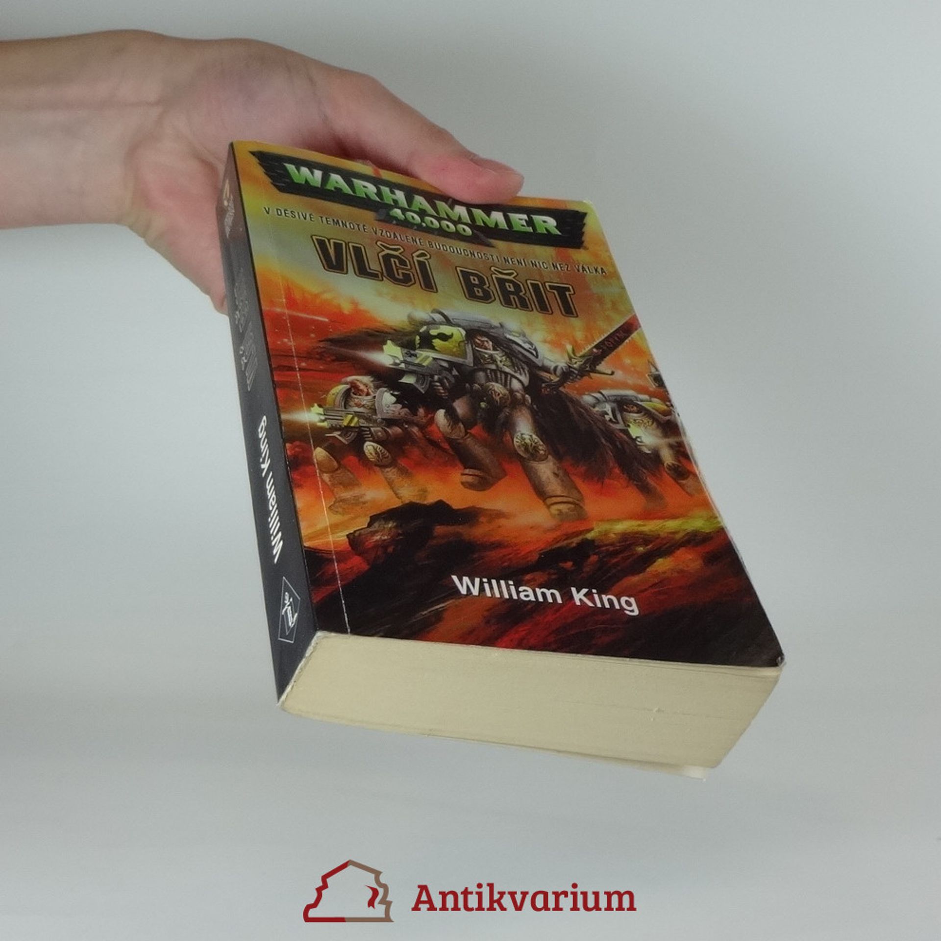 William King Warhammer 40,000. Vlčí břit