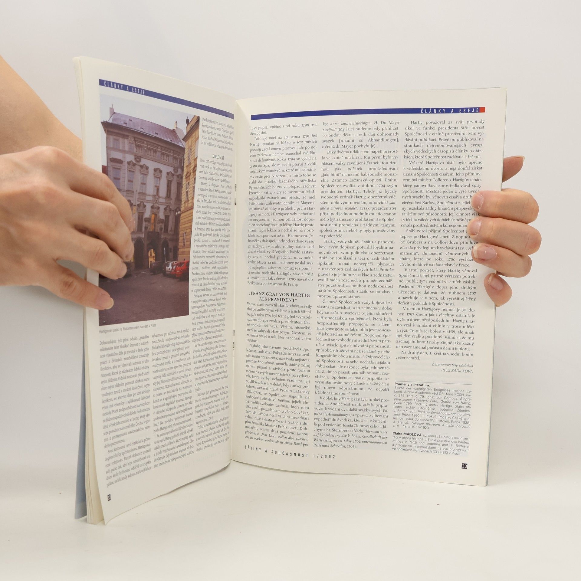 Kolektiv autorů Dějiny a současnost 1/2002