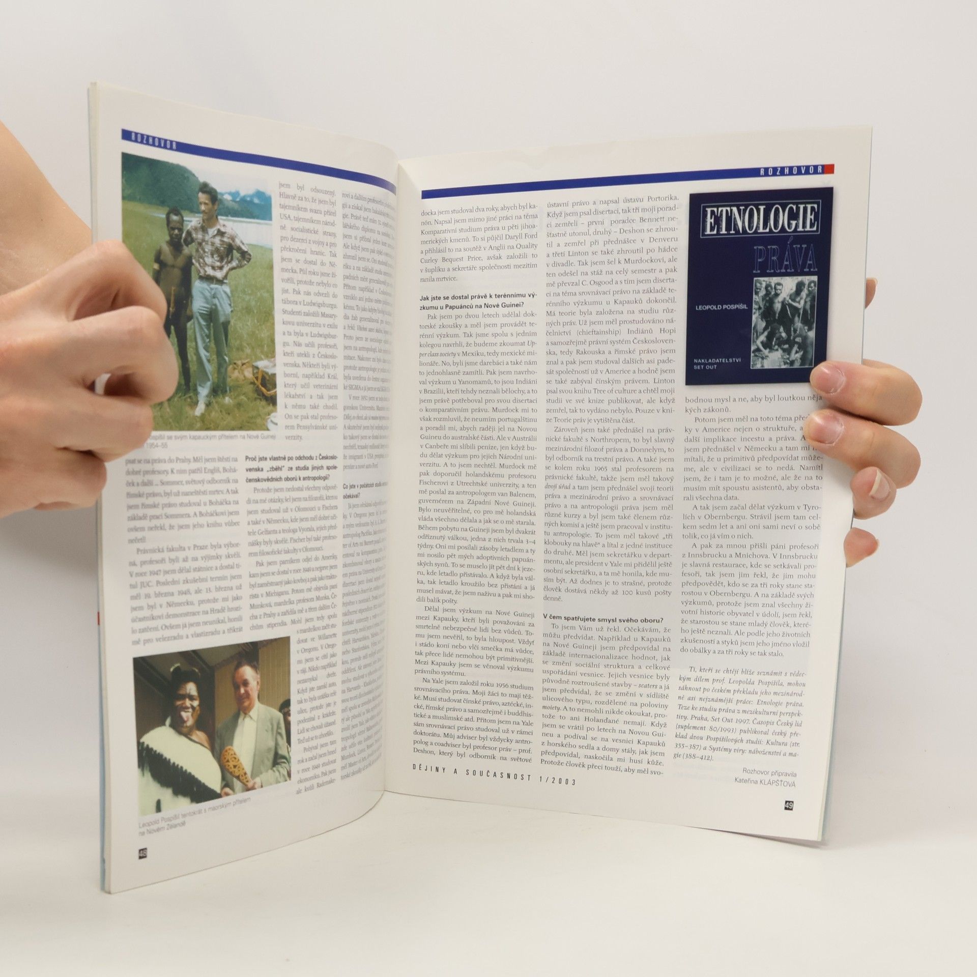 Kolektiv autorů Dějiny a současnost: Utváření nové Evropy 1/2003