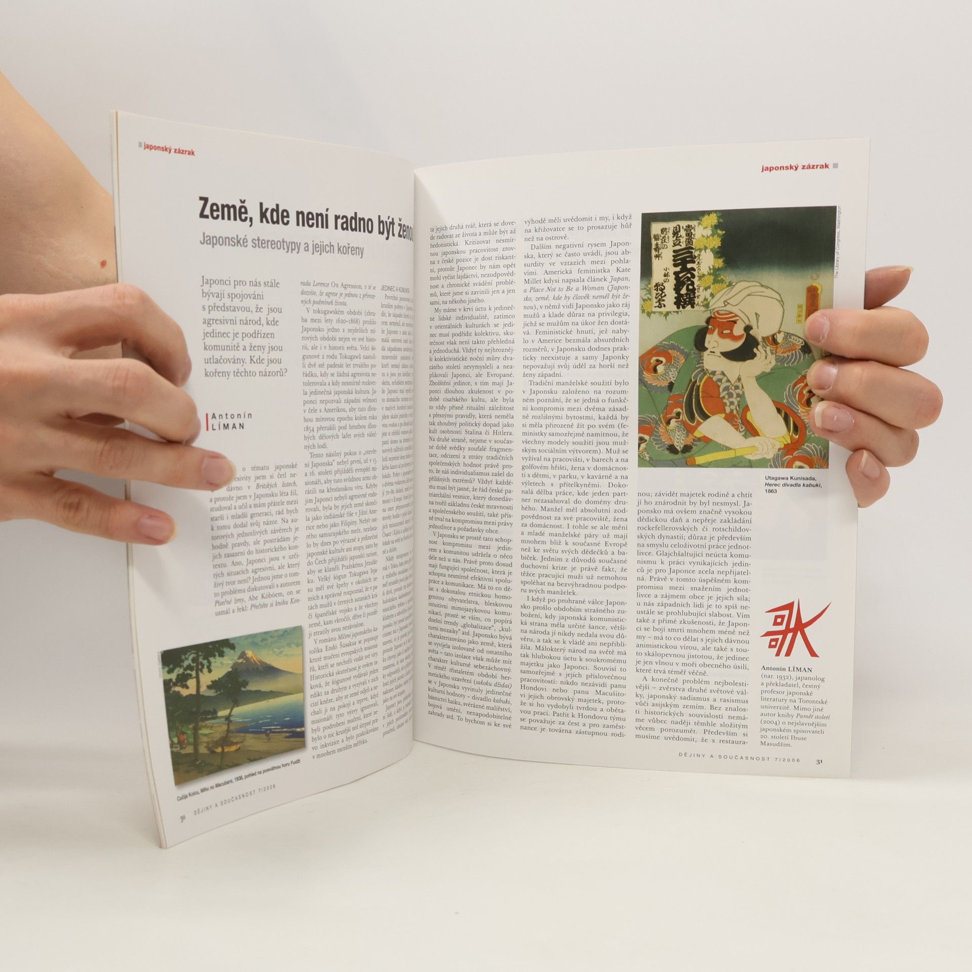 Kolektiv autorů Dějiny a současnost: Japonský zázrak 7/2006