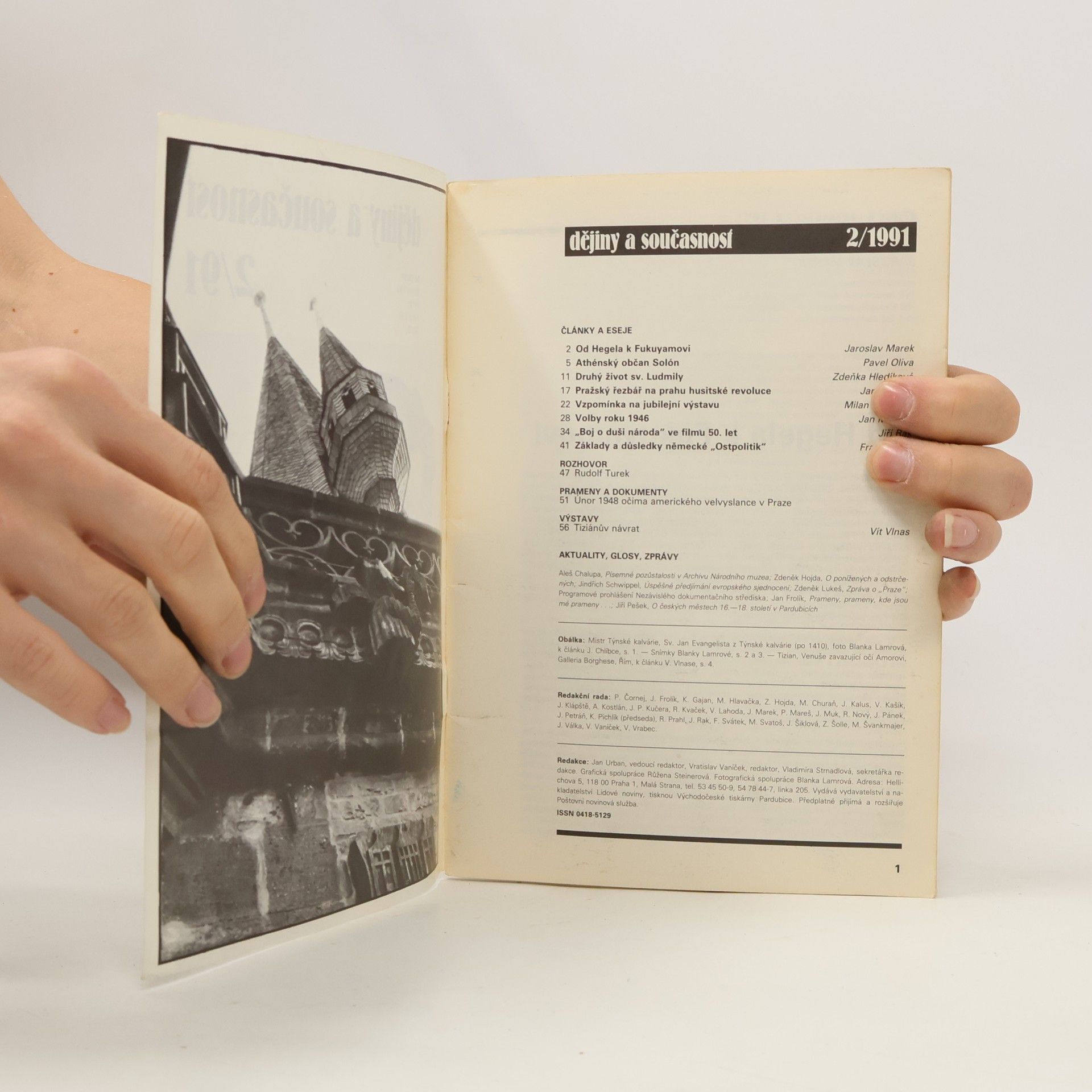 Kolektiv autorů Dějiny a současnost 2/1991