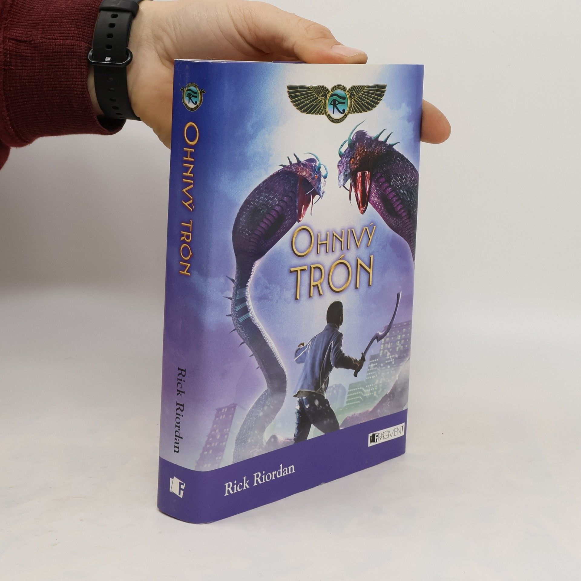 Rick Riordan Ohnivý trón