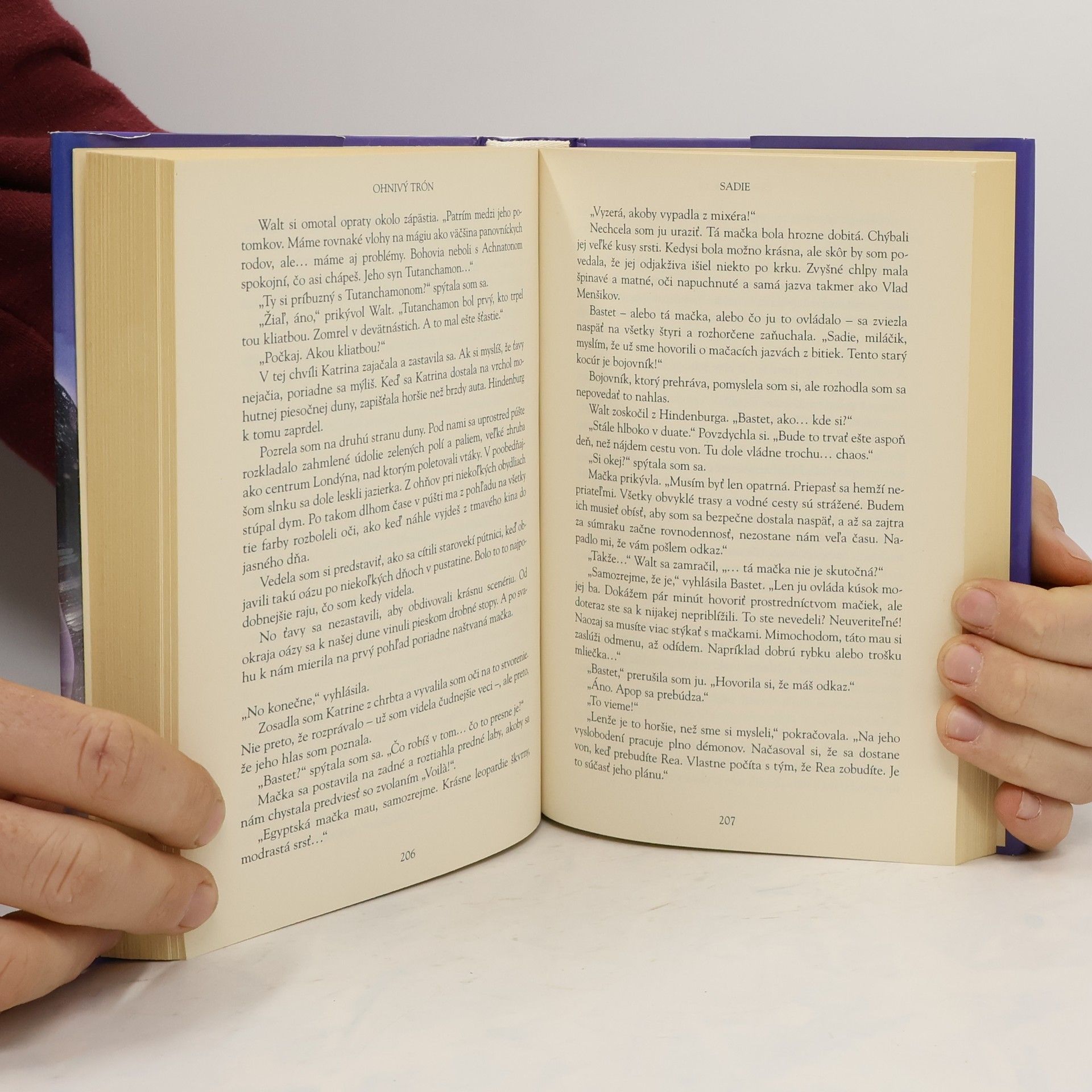 Rick Riordan Ohnivý trón