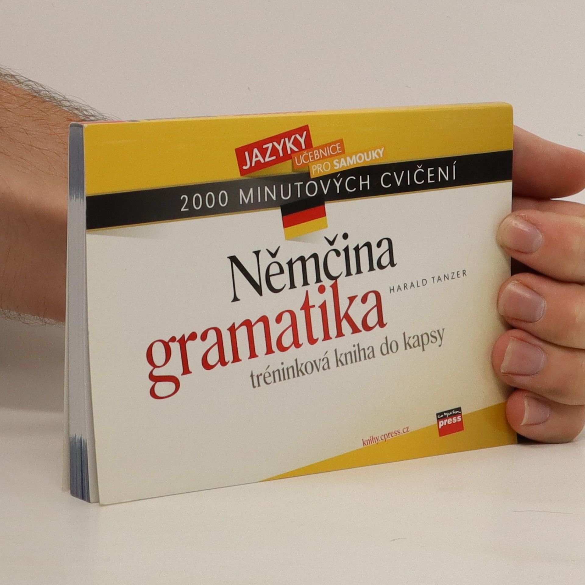 Harald Tanzer Němčina-gramatika,tréninková kniha do kapsy