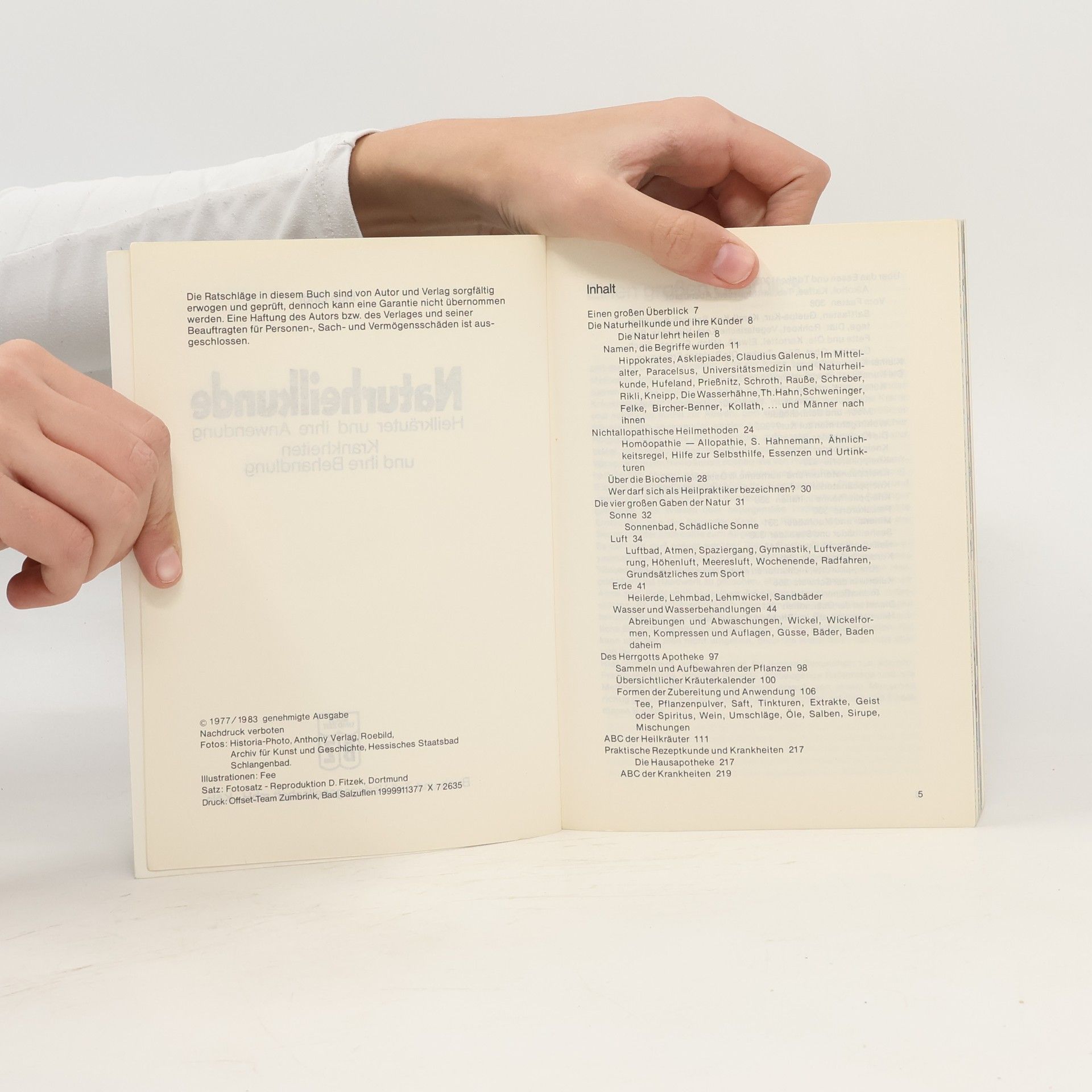 Various authors Naturheilkunde