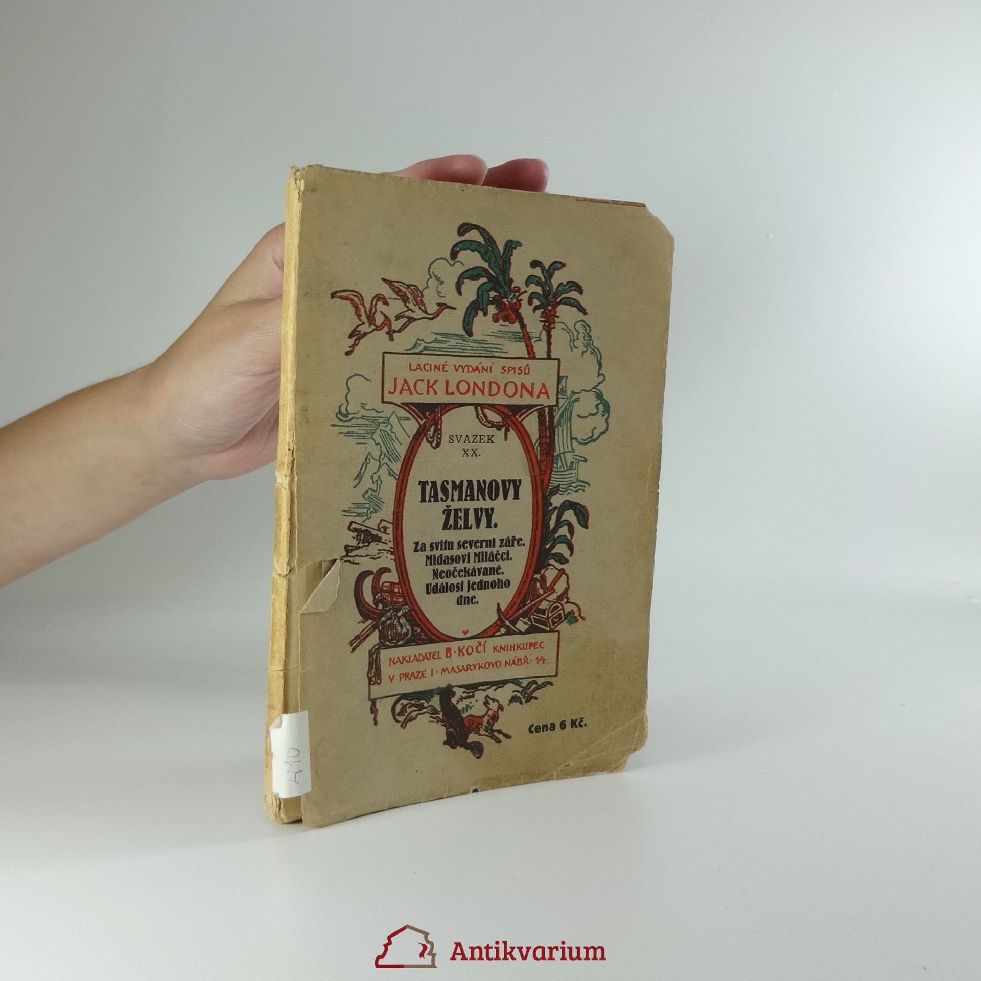 Jack London Tasmanovy želvy a jiné povídky