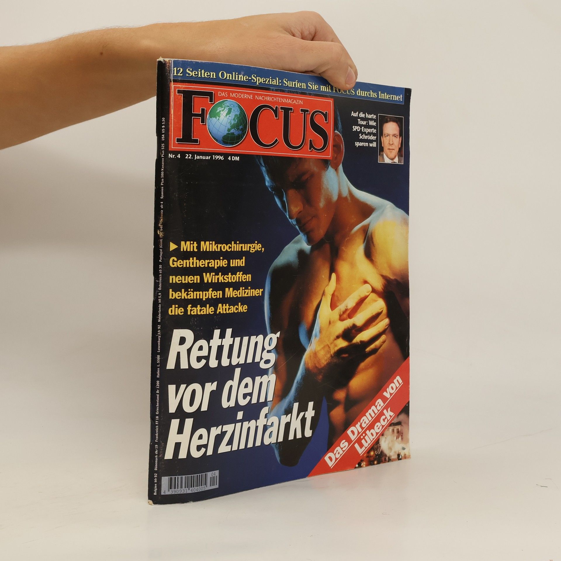 Collectif d'auteurs Focus. Das moderne Nachrichtenmagazin Nr.4. 1/1996