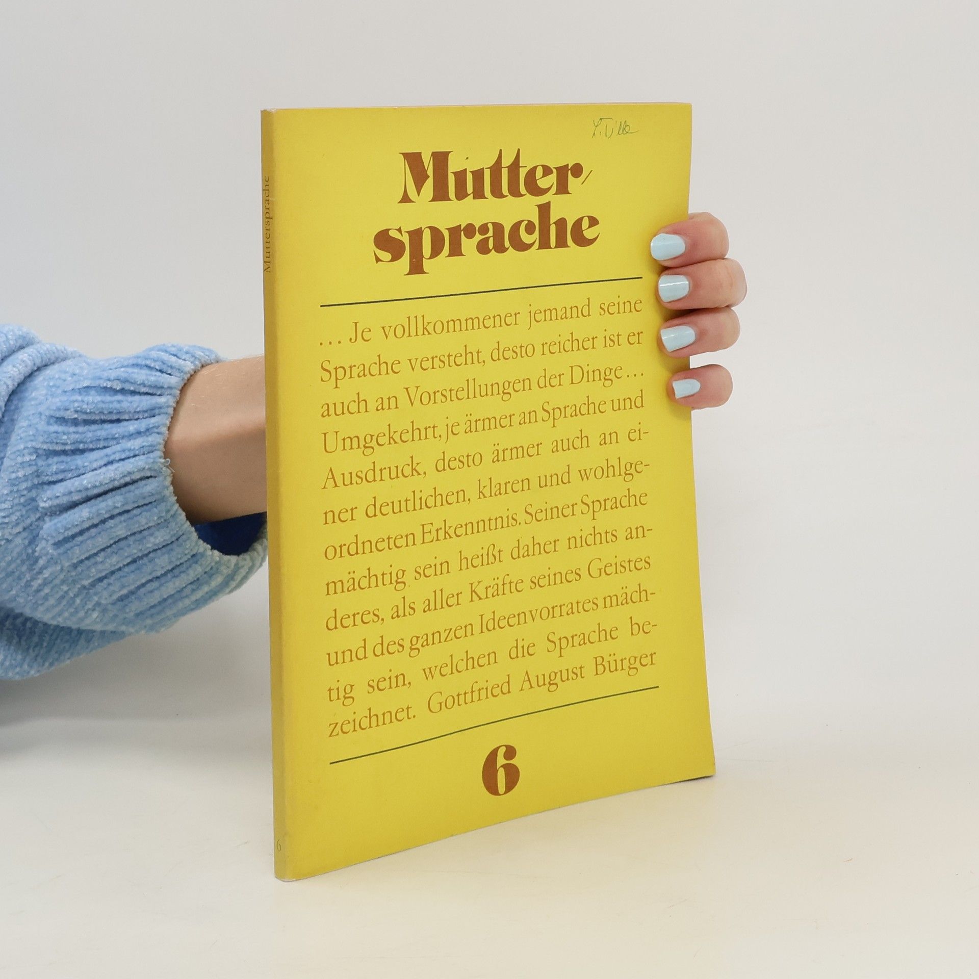 Collectif d'auteurs Mutter Sprache 6