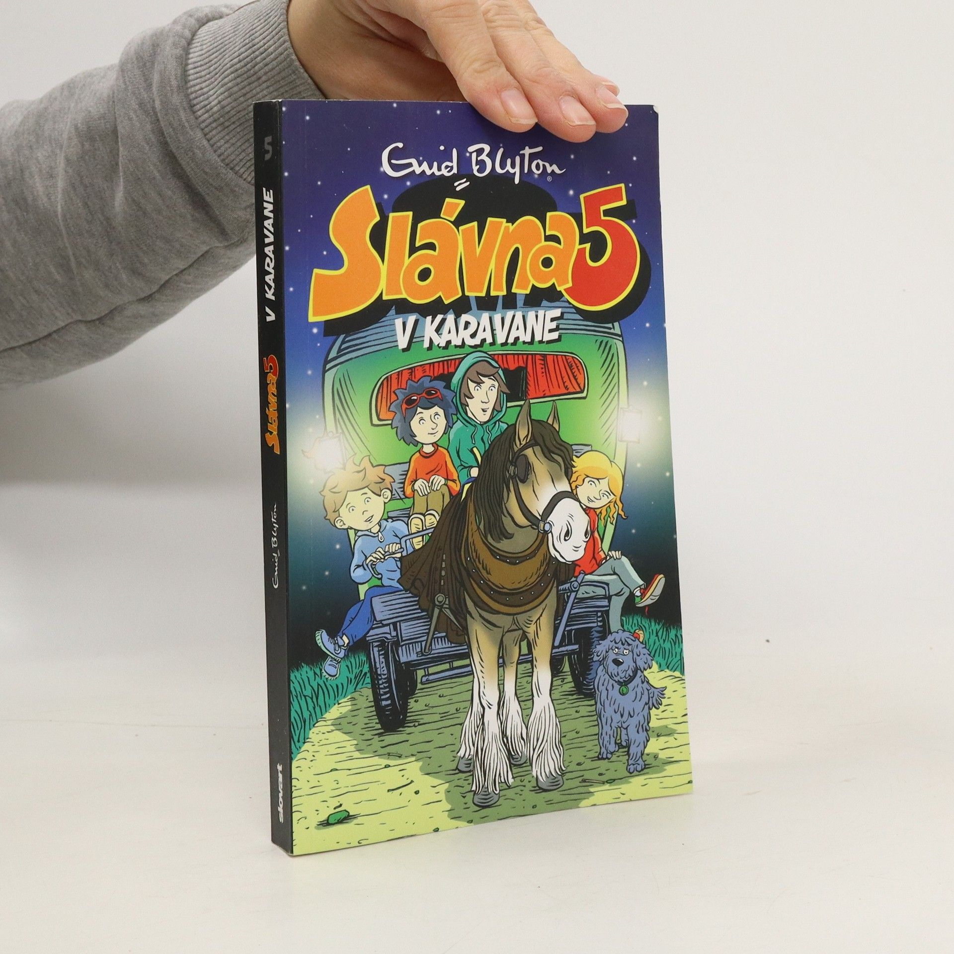 Enid Blyton Slávna 5 v karavane