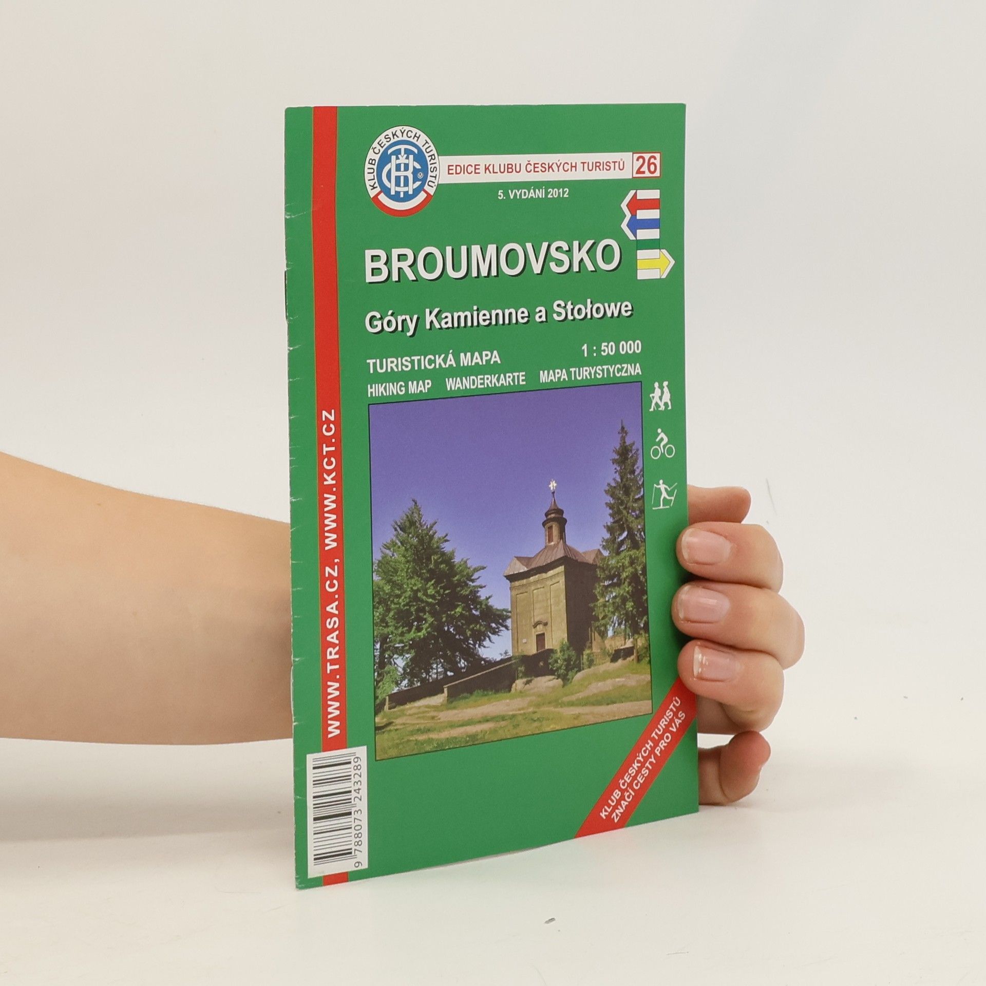 Kolektiv autorů Broumovsko 1 : 50 000