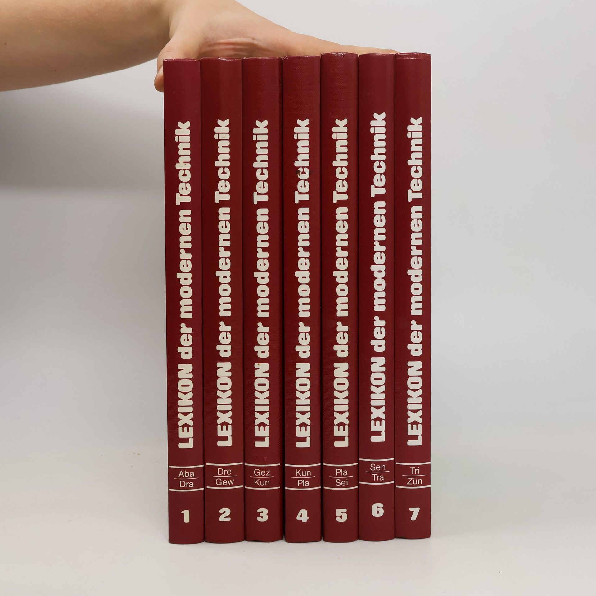 Collectif d'auteurs Lexikon der modernen Technik 1-7
