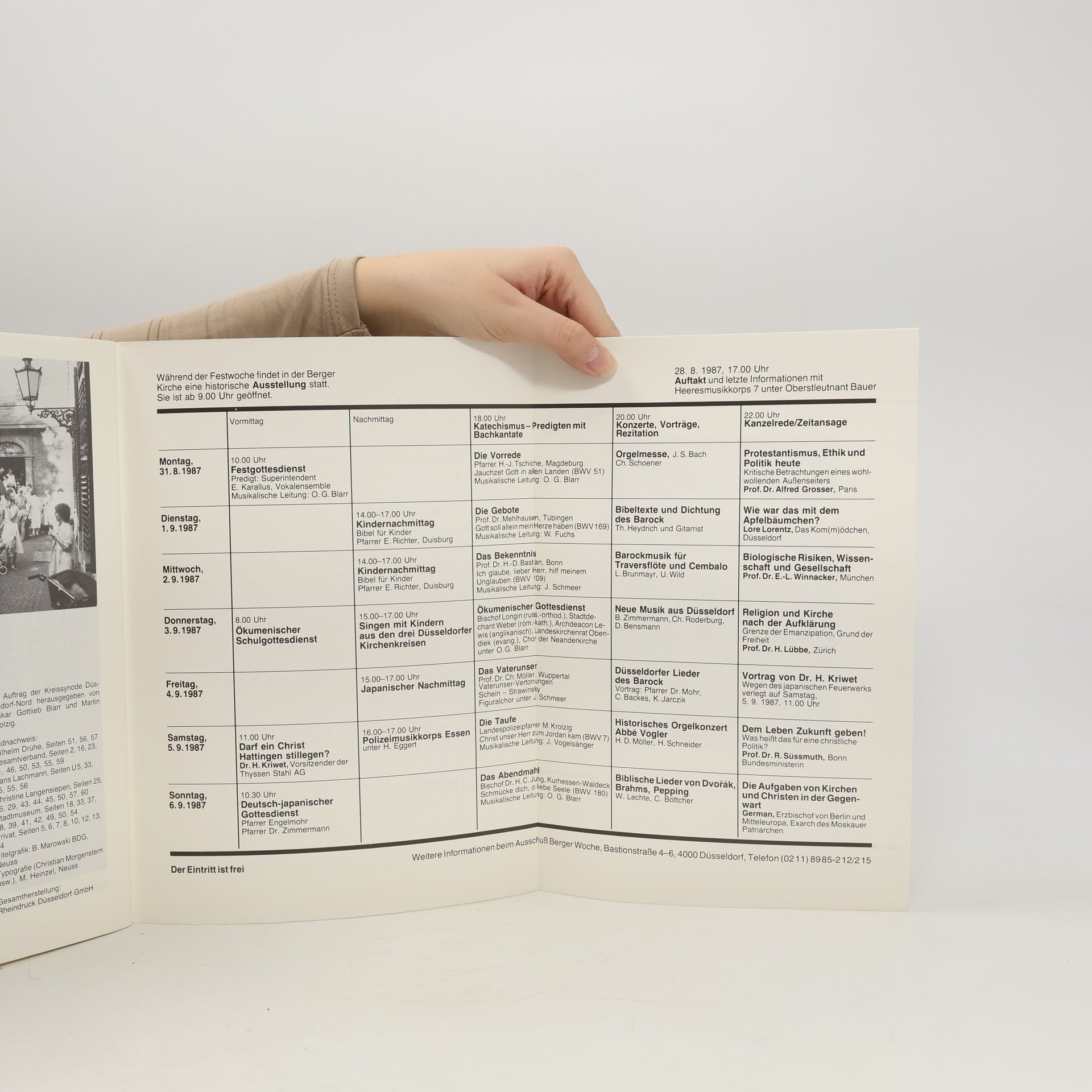 kolektiv Berger Woche vom 31.8.- 6.9.87