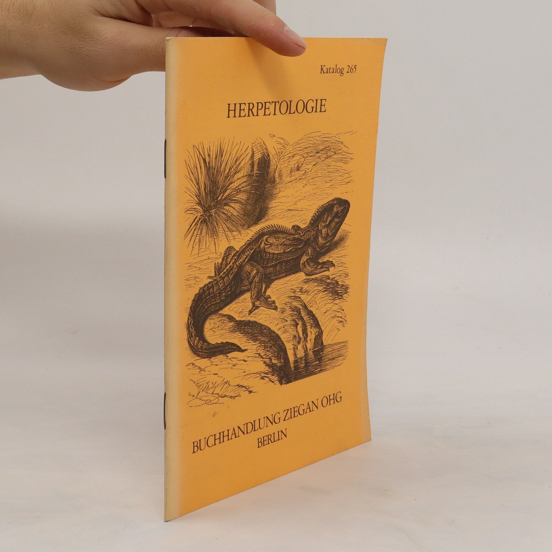 Collectif d'auteurs Herpetologie. Katalog 265