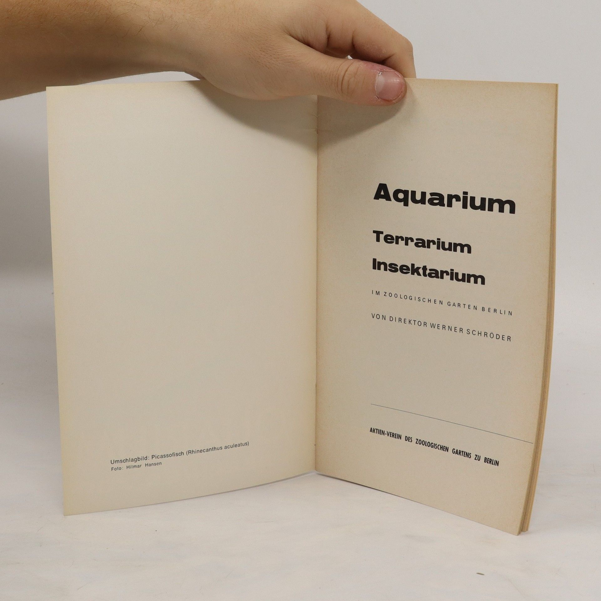 Autorenkollektiv Aquarium im Berliner ZOO. 60 Jahre. Terarium Insektarium