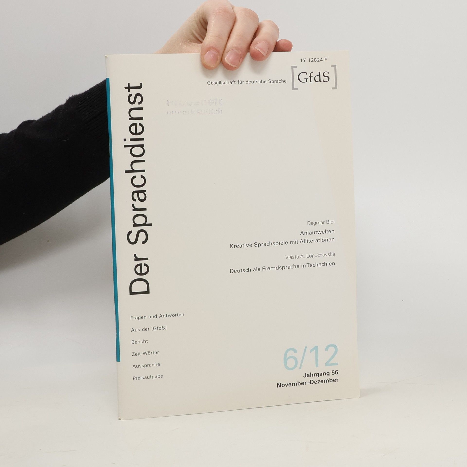 Autorenkollektiv Der Sprachdienst 6/12