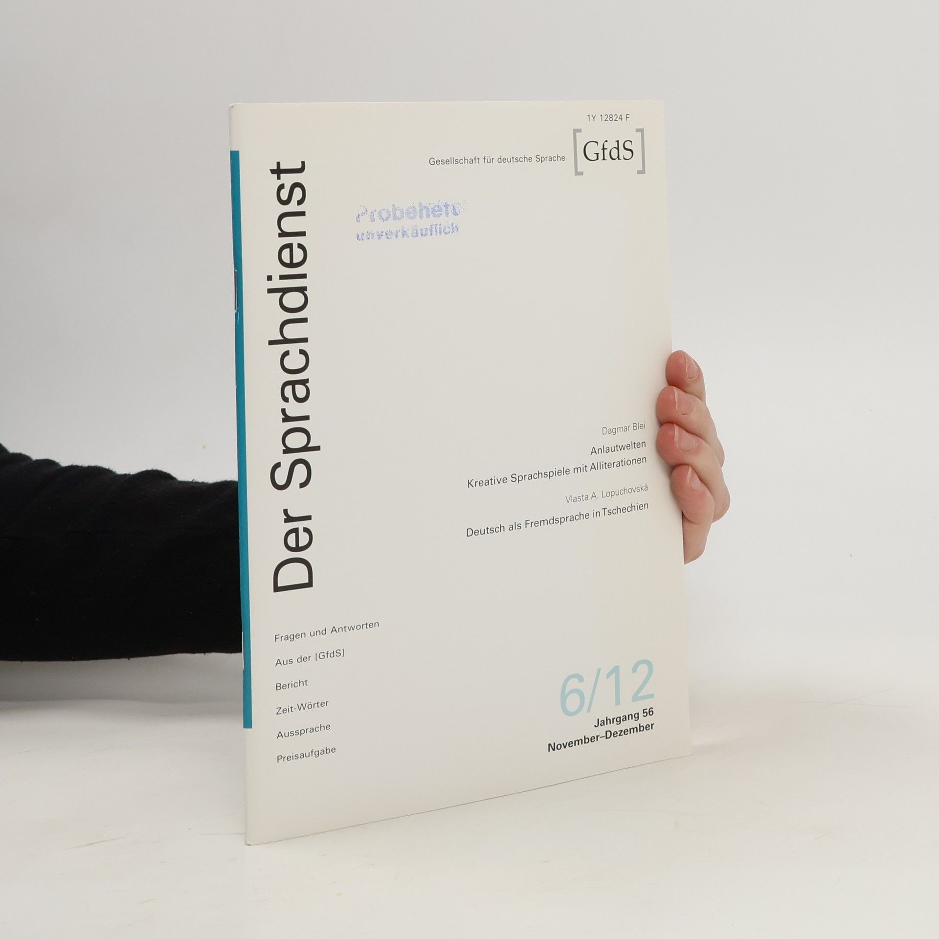 Autorenkollektiv Der Sprachdienst 12/2013