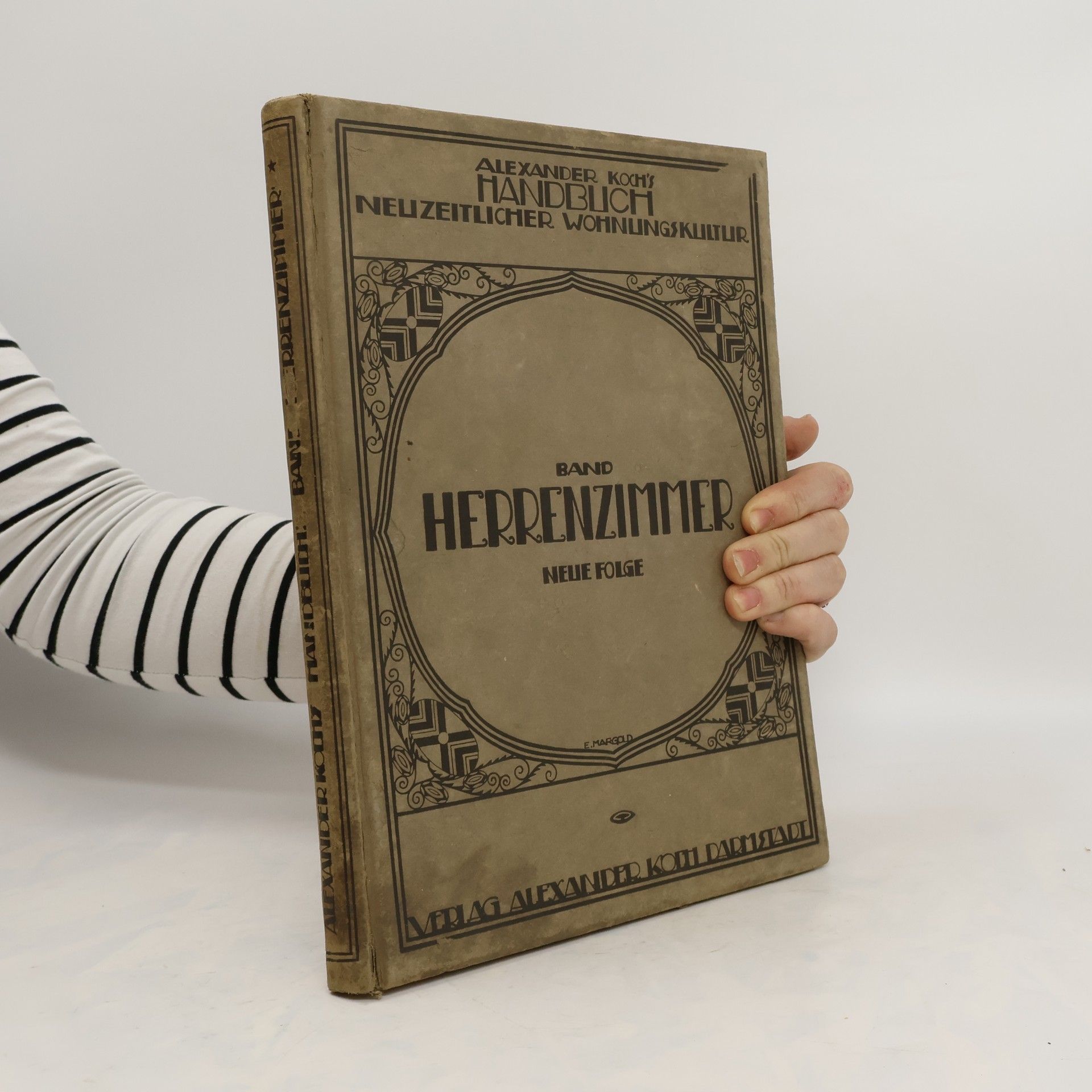 Handbuch neuzeitlicher Wohnungs-kultur : Band Herrenzimmer