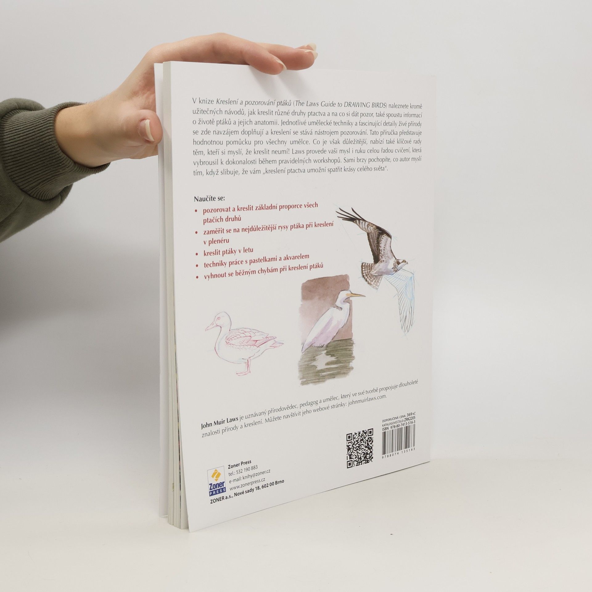John Muir Laws Kreslení a pozorování ptáků