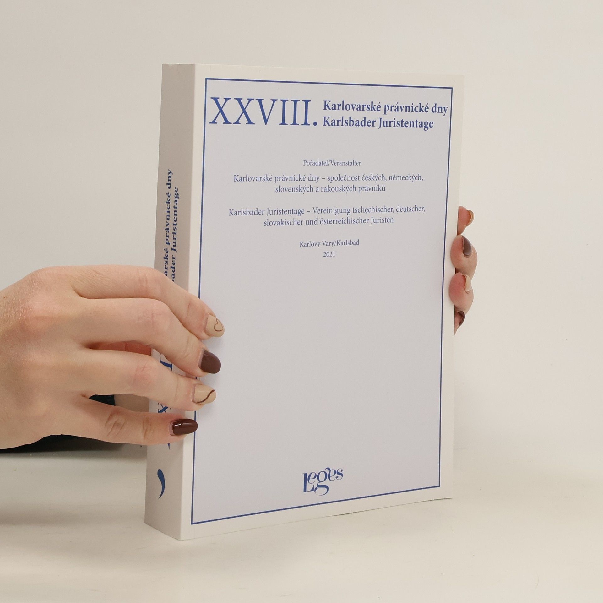 Vladimír Zoufalý XXVIII. Karlovarské právnické dny