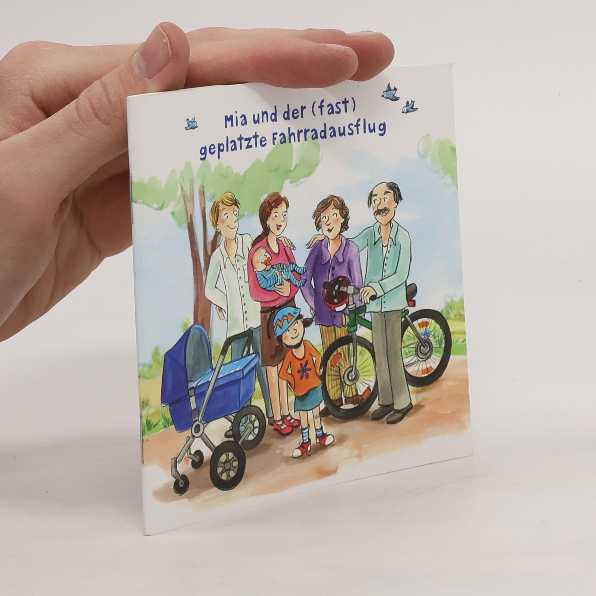 Auteurscollectief Mia und der (fast) geplatzte Fahrradausflug