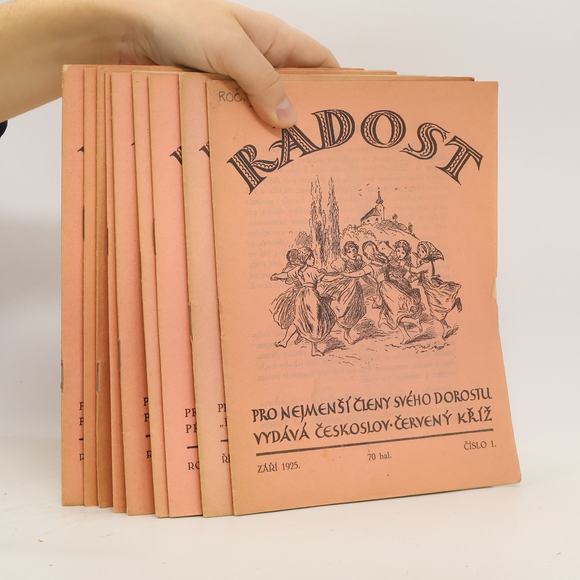 Kolektiv autorů Radost 1-10. Září - červen/1925